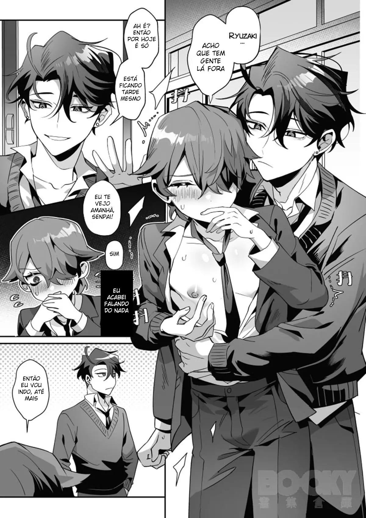 O Menino Deslumbrante e o Coelho Sombrio Hentai – Página 14