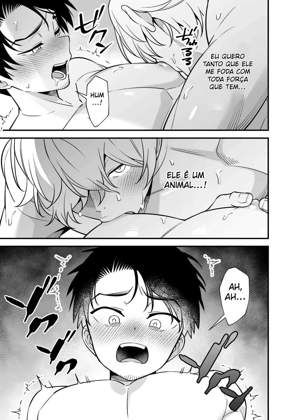 O Método de Aliviar o Estresse de Um Tio Trabalhador Exausto no Limite Hentai – Página 35