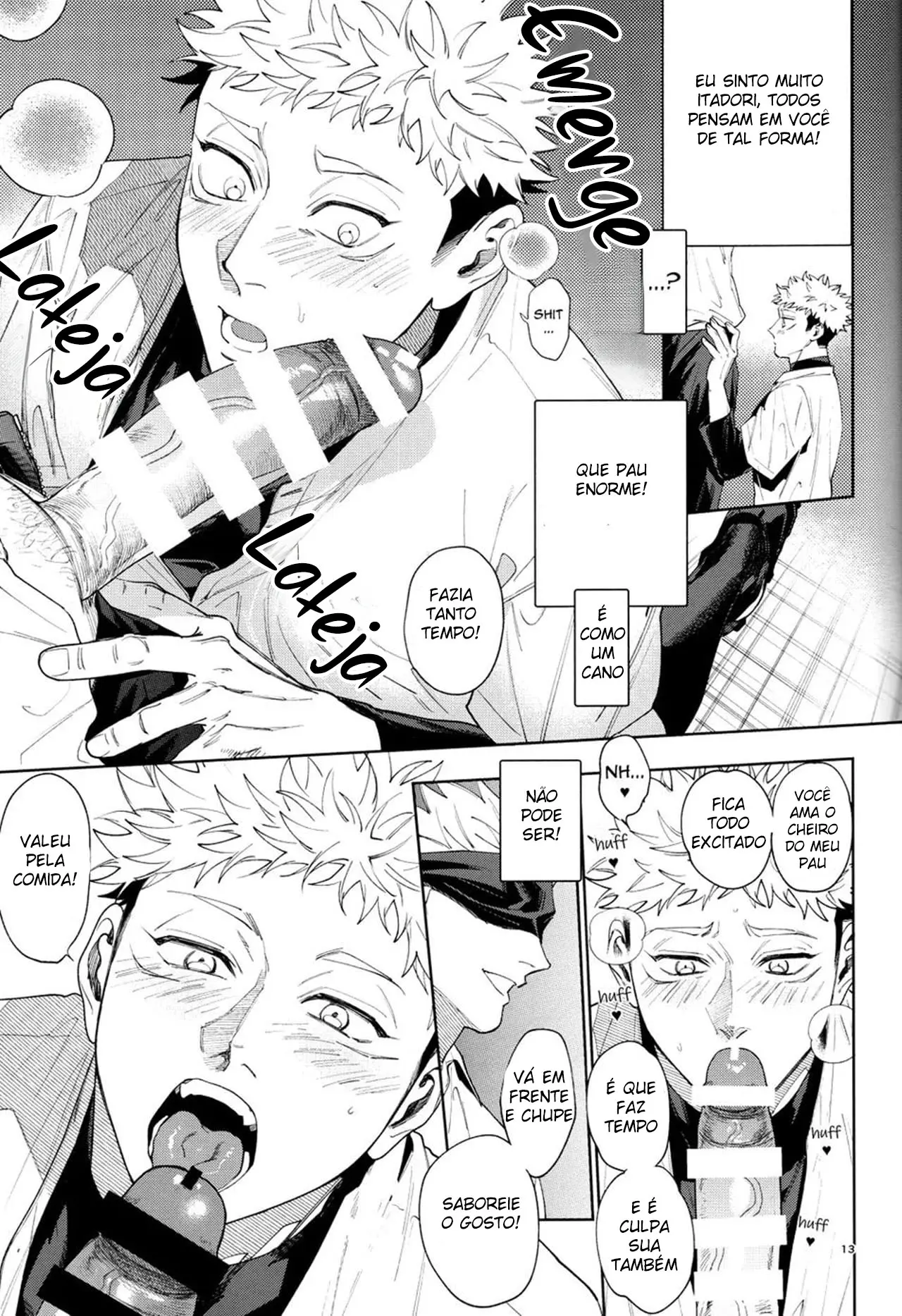 O Novato do Clube É um Tesão, Como Você Espera Que Nada Aconteça!? Hentai – Página 12