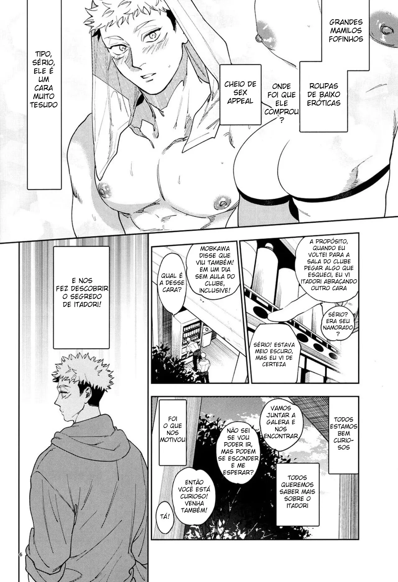 O Novato do Clube É um Tesão, Como Você Espera Que Nada Aconteça!? Hentai – Página 5