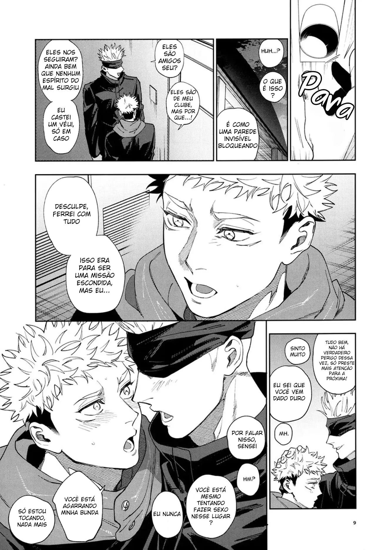 O Novato do Clube É um Tesão, Como Você Espera Que Nada Aconteça!? Hentai – Página 8