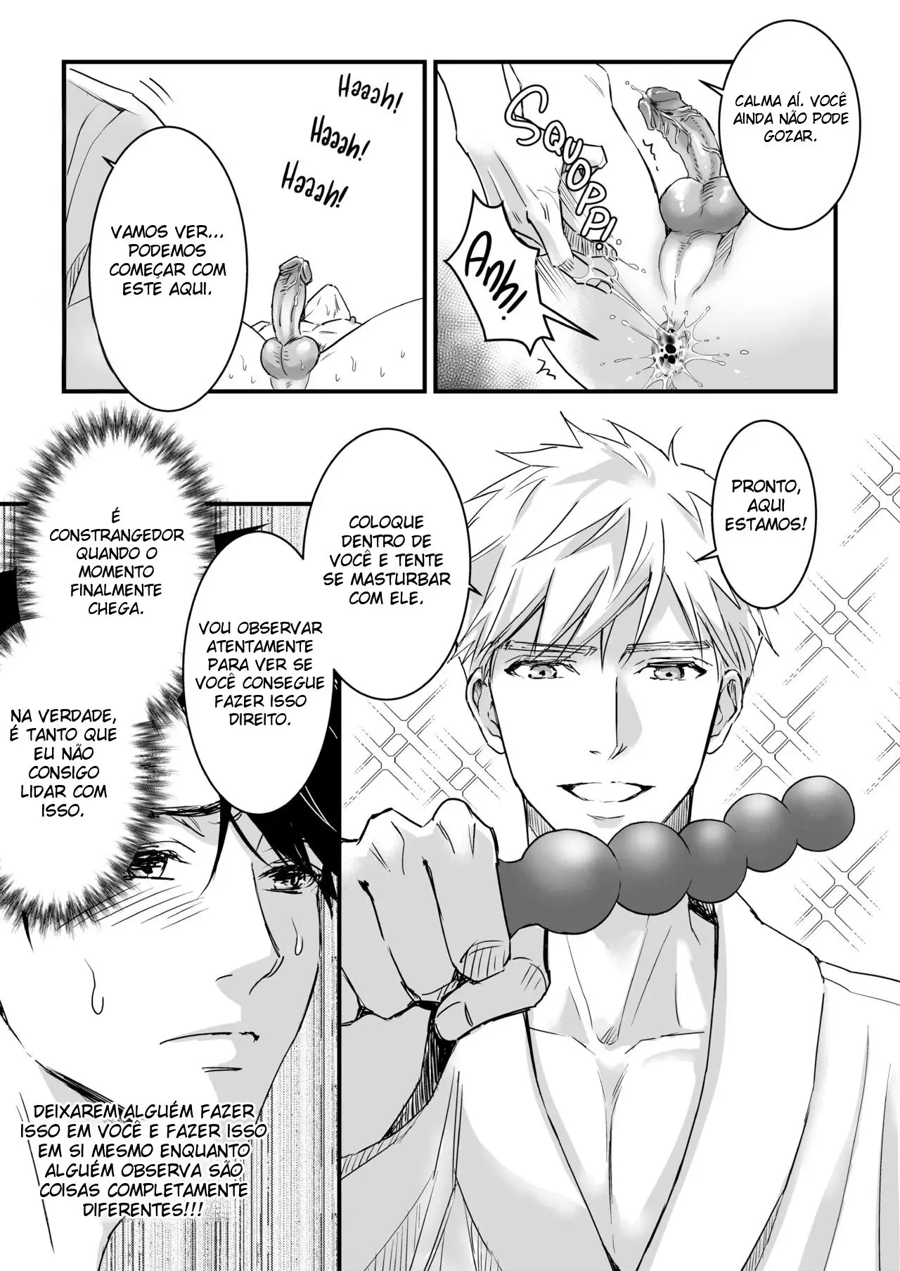 O Paraíso Goza Pra Quem Espera ~ Aquele Em Que Ele Brinca com um Brinquedo Adulto ~ Hentai – Página 17