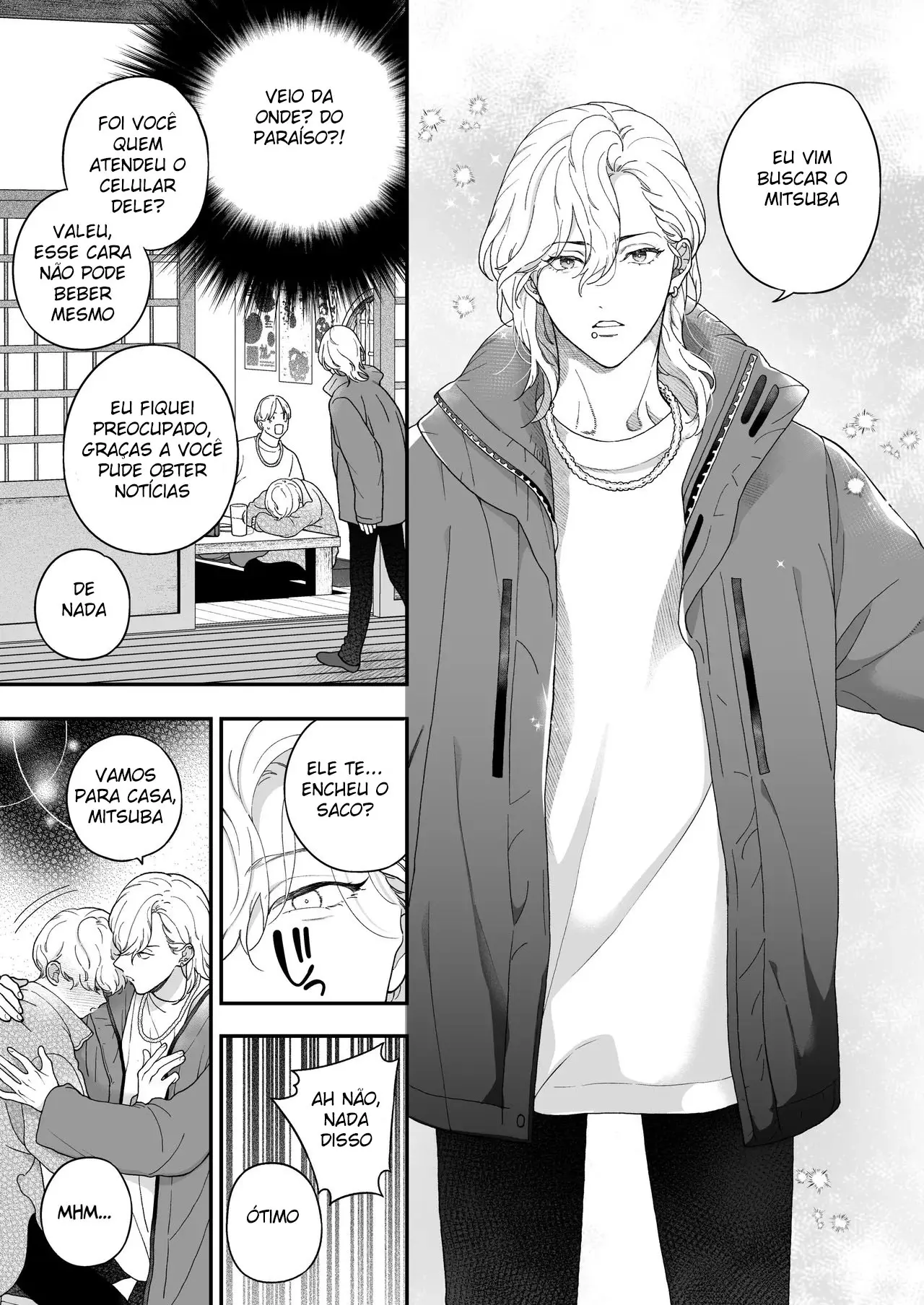 O Pedido Indecente do Namorado Bêbado. Hentai – Página 16