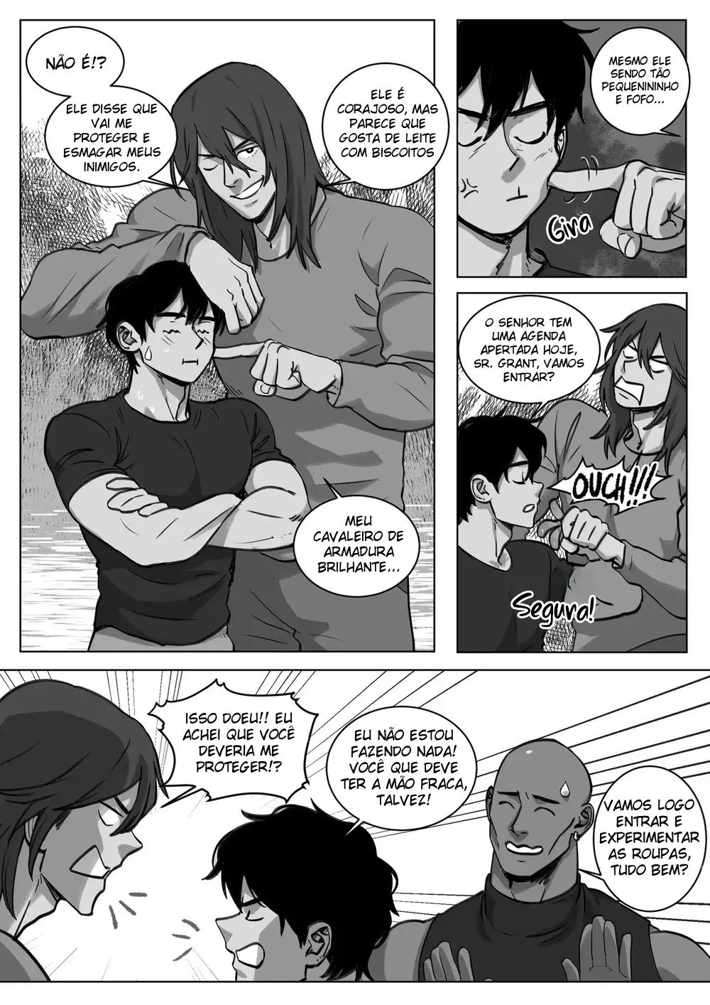 O Pequeno Guarda-Costas Do Gigante Hentai – Página 10
