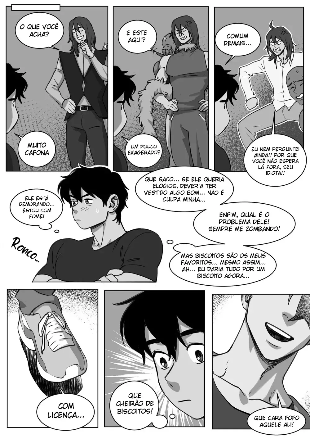 O Pequeno Guarda-Costas Do Gigante Hentai – Página 11
