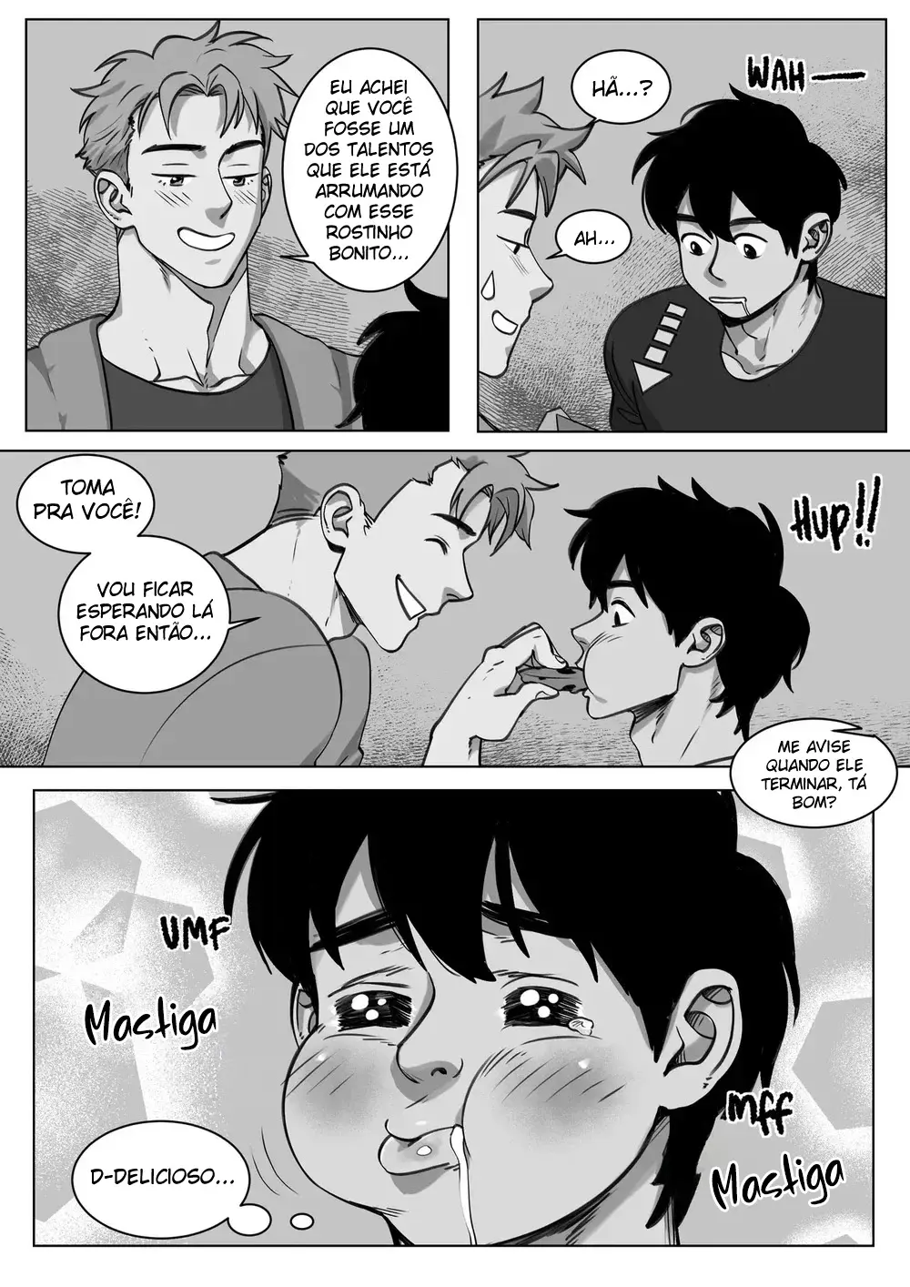 O Pequeno Guarda-Costas Do Gigante Hentai – Página 13