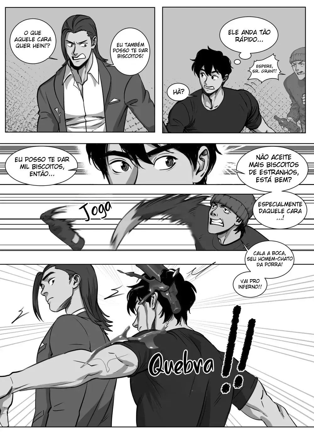 O Pequeno Guarda-Costas Do Gigante Hentai – Página 19