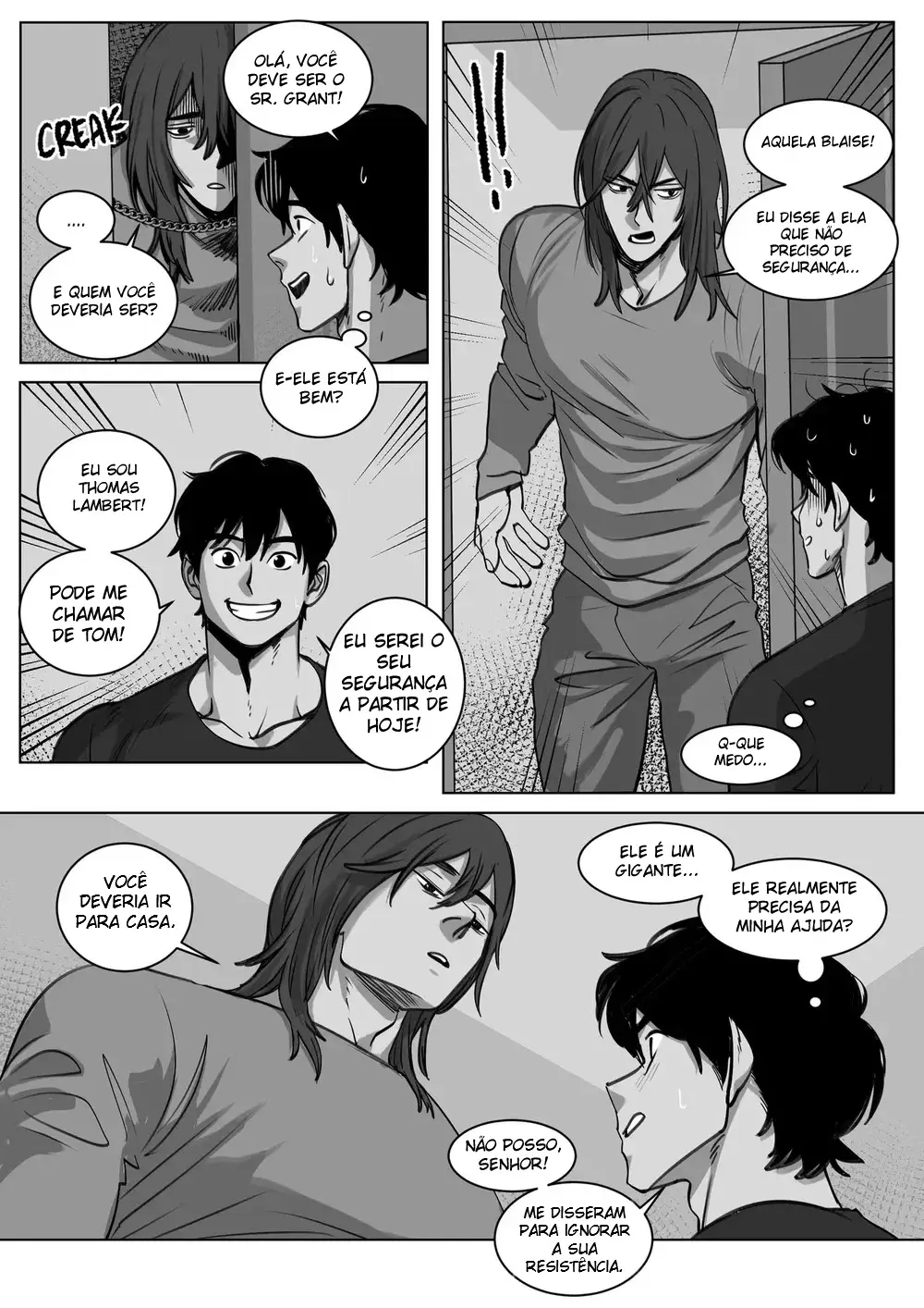 O Pequeno Guarda-Costas Do Gigante Hentai – Página 3