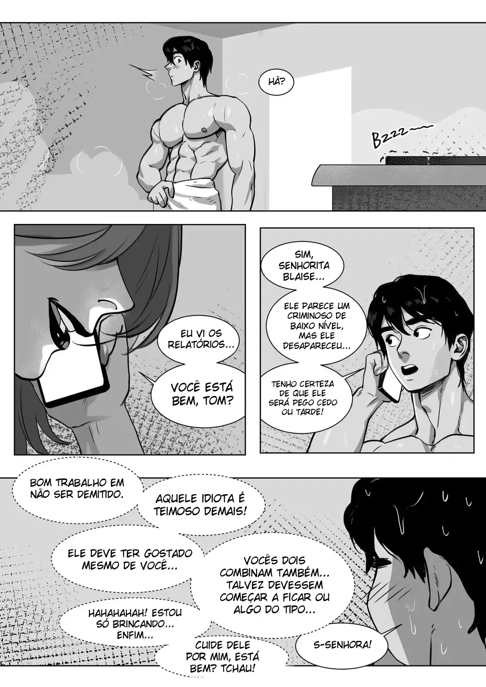 O Pequeno Guarda-Costas Do Gigante Hentai – Página 35