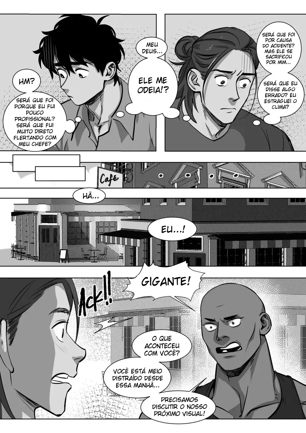 O Pequeno Guarda-Costas Do Gigante Hentai – Página 37