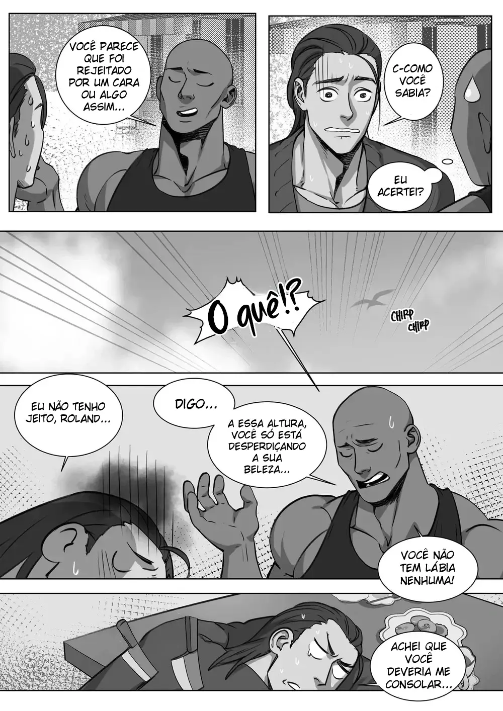 O Pequeno Guarda-Costas Do Gigante Hentai – Página 38