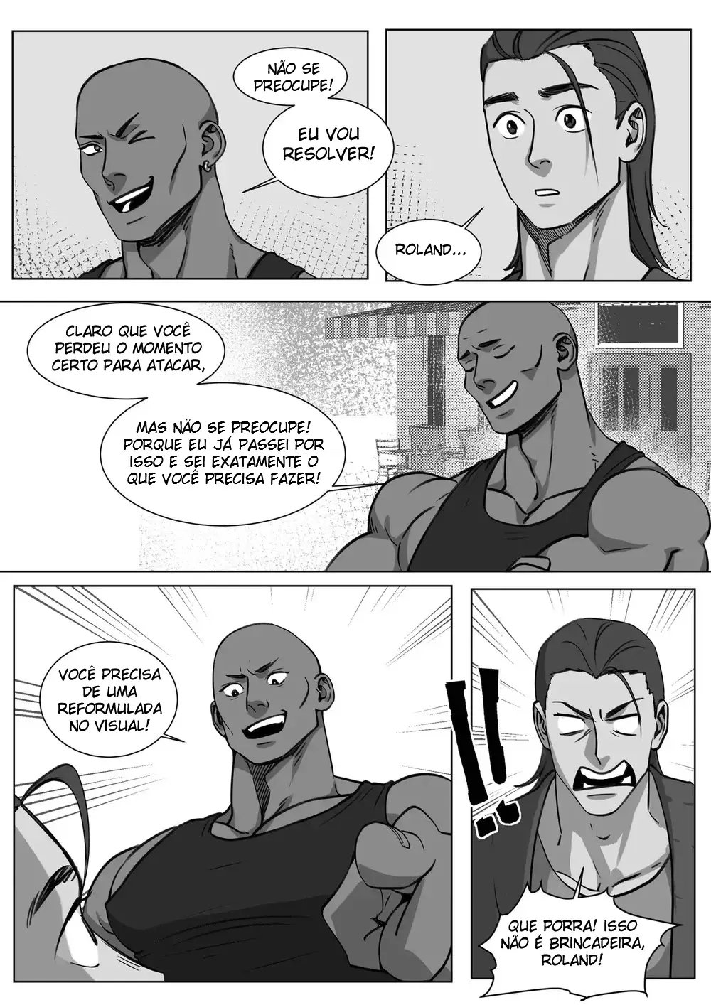 O Pequeno Guarda-Costas Do Gigante Hentai – Página 39