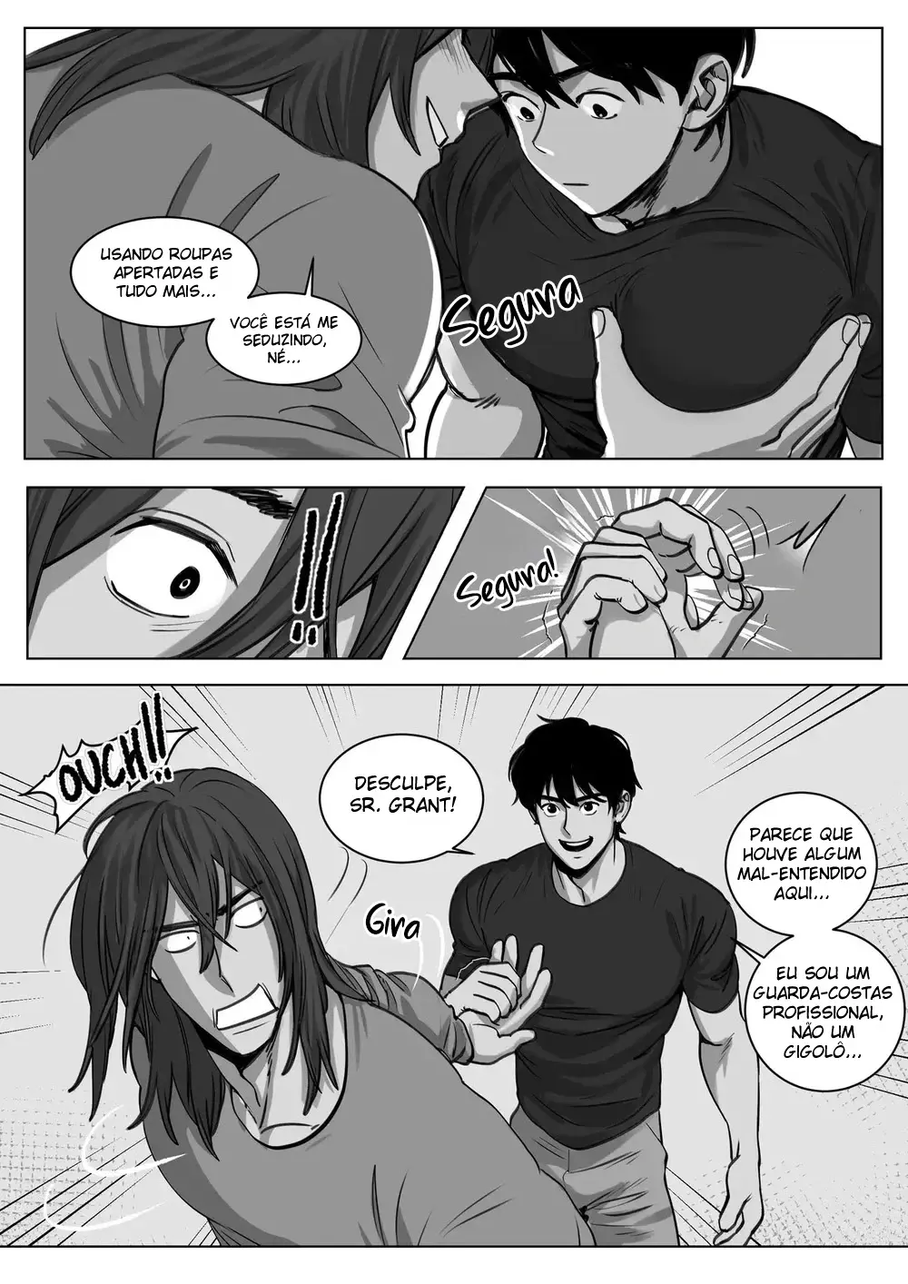 O Pequeno Guarda-Costas Do Gigante Hentai – Página 5