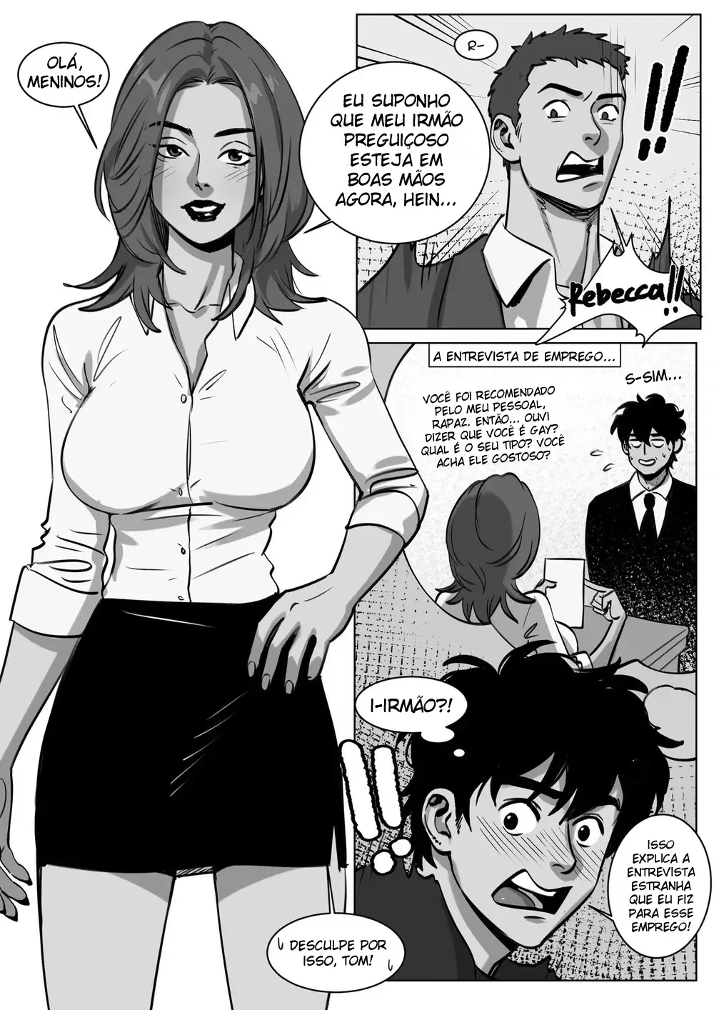 O Pequeno Guarda-Costas Do Gigante Hentai – Página 82
