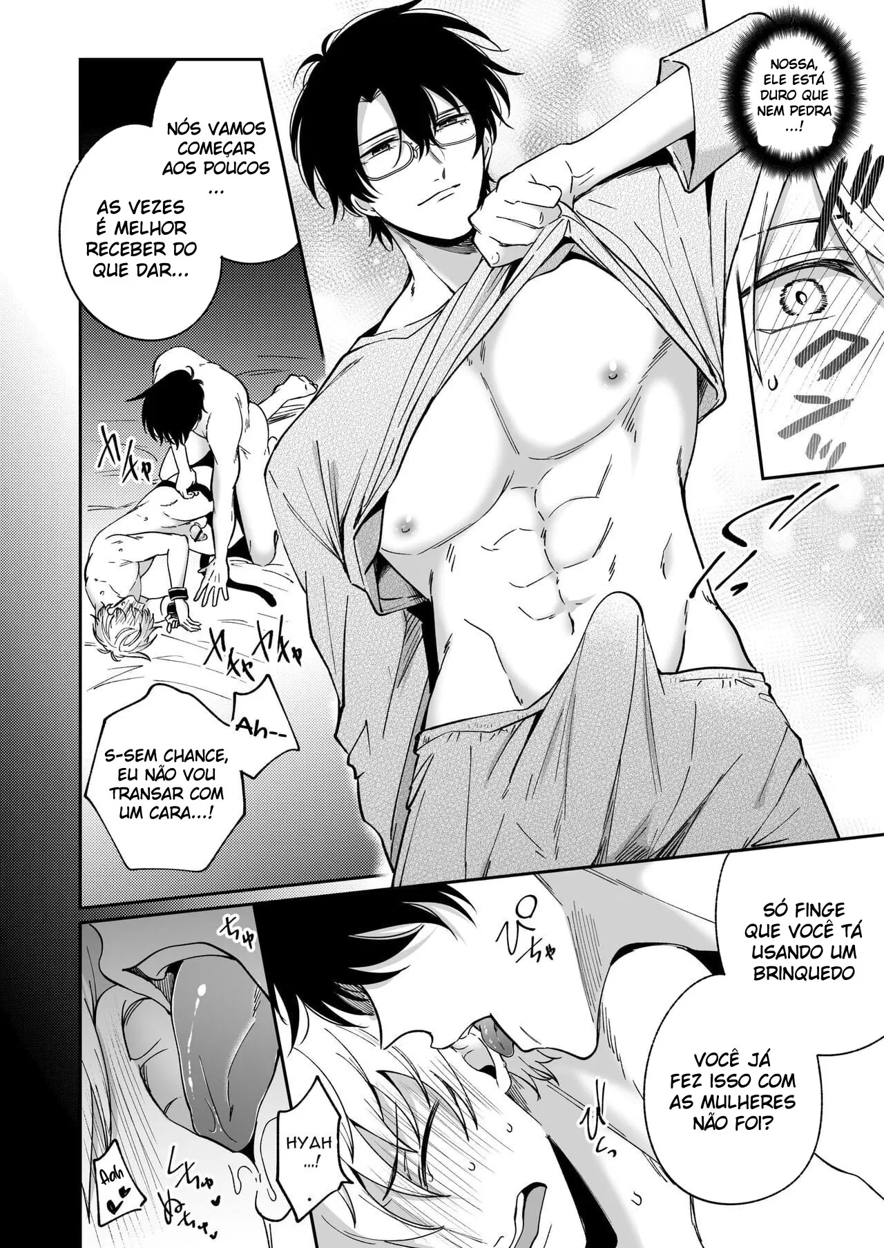 O PlayBoy Ex-Recepcionista Impotente 1 ~ Trancafiado 7 Dias Por Um Pervertido ~ Hentai – Página 30