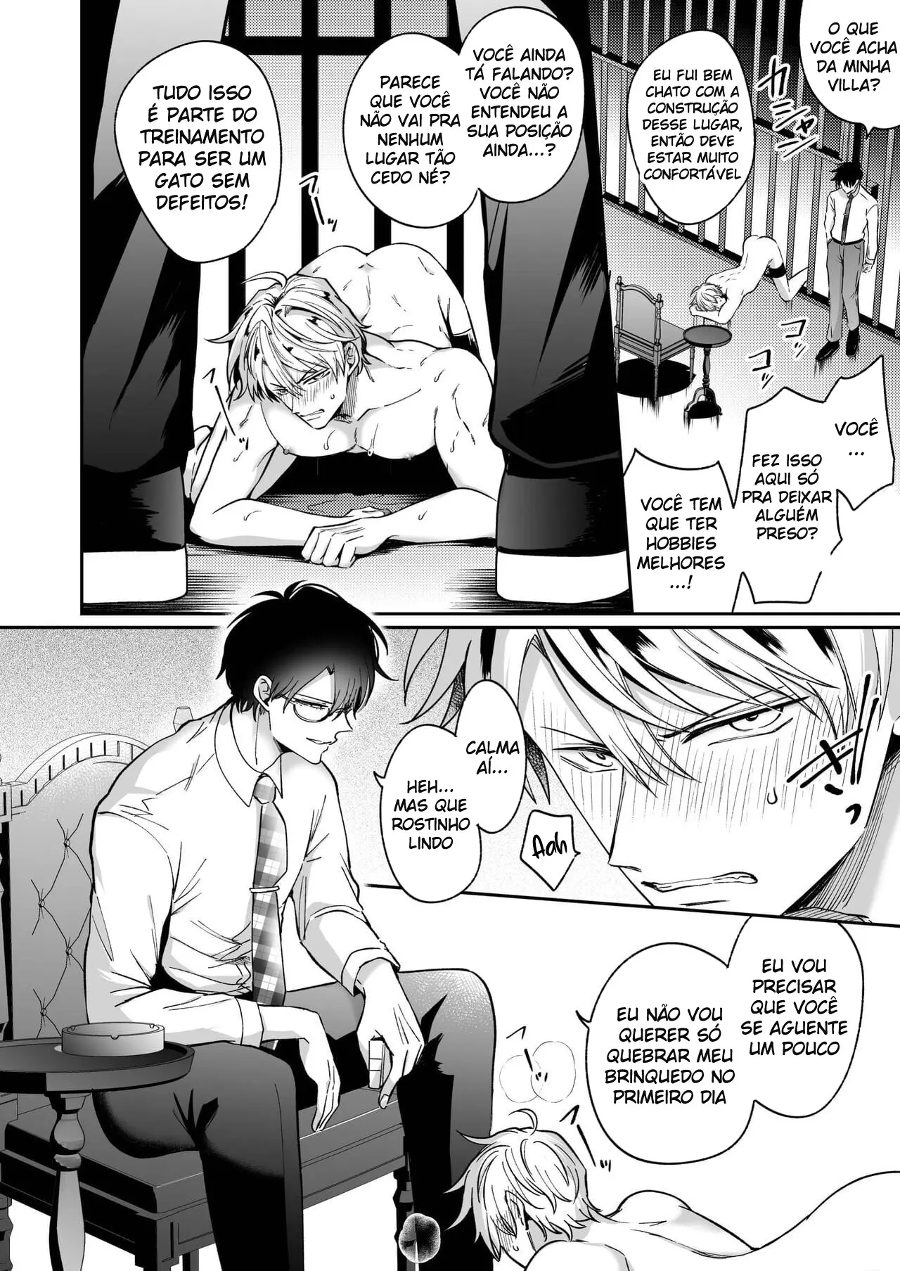 O PlayBoy Ex-Recepcionista Impotente 2 ~ Trancafiado 7 Dias Por Um Pervertido ~ Hentai – Página 24