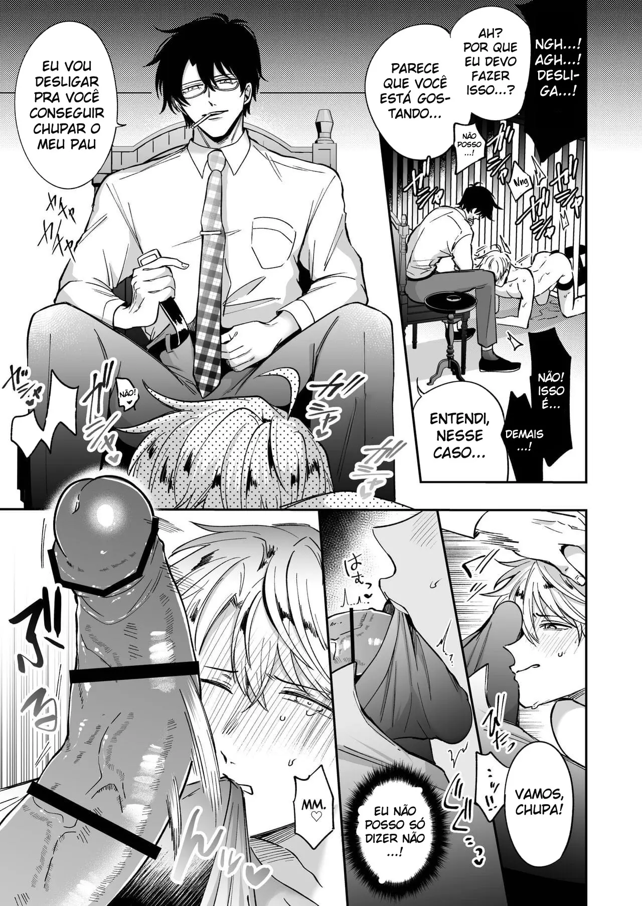 O PlayBoy Ex-Recepcionista Impotente 2 ~ Trancafiado 7 Dias Por Um Pervertido ~ Hentai – Página 27