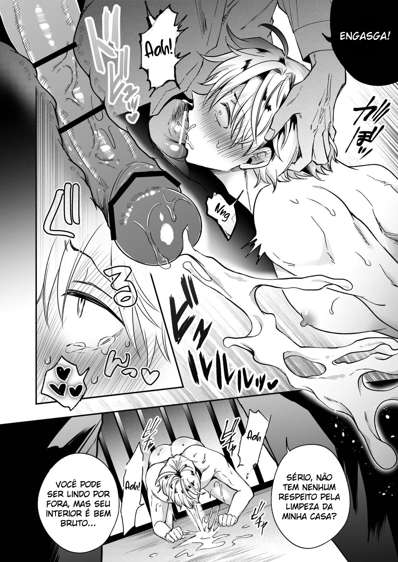 O PlayBoy Ex-Recepcionista Impotente 2 ~ Trancafiado 7 Dias Por Um Pervertido ~ Hentai – Página 32