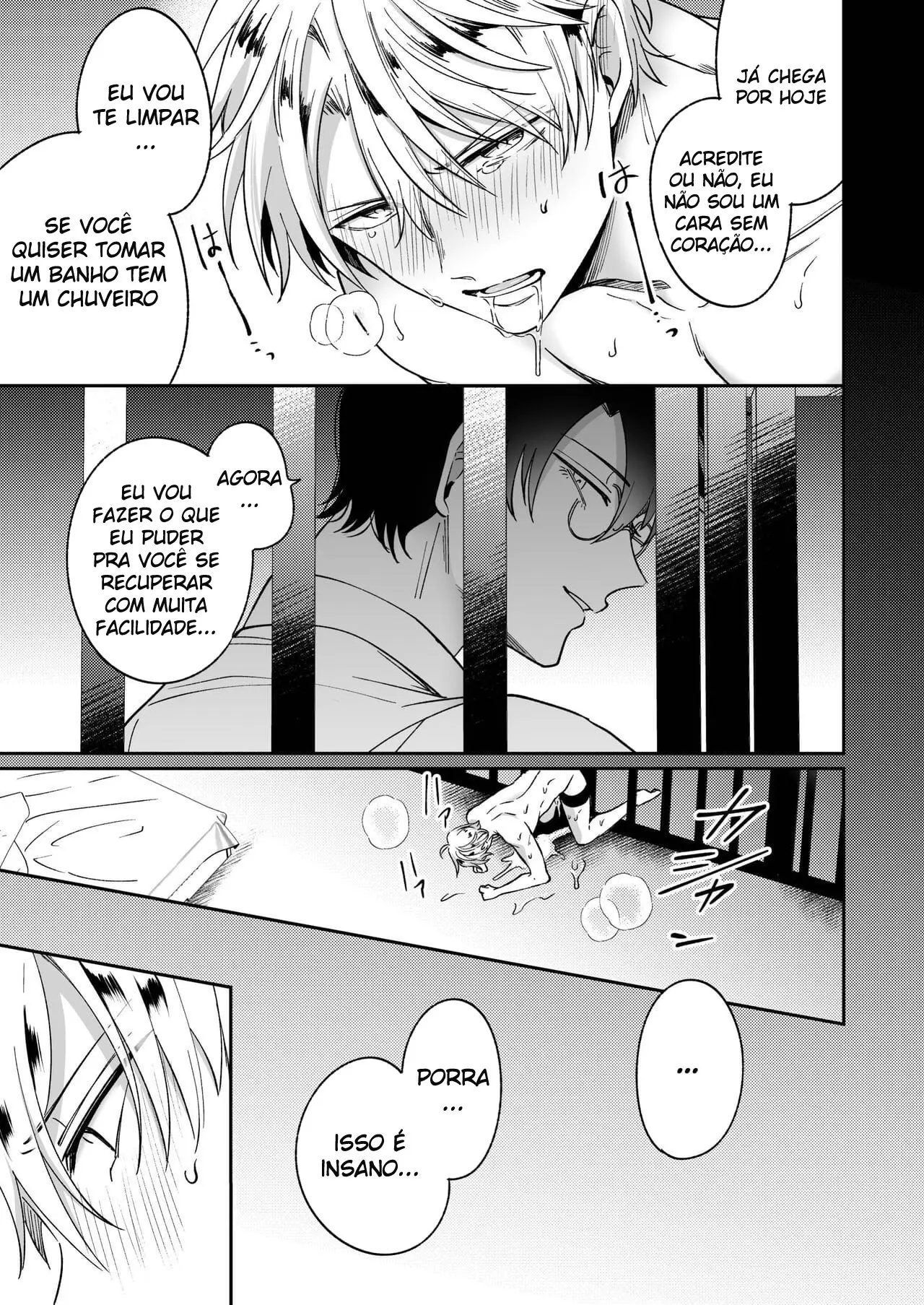 O PlayBoy Ex-Recepcionista Impotente 2 ~ Trancafiado 7 Dias Por Um Pervertido ~ Hentai – Página 33