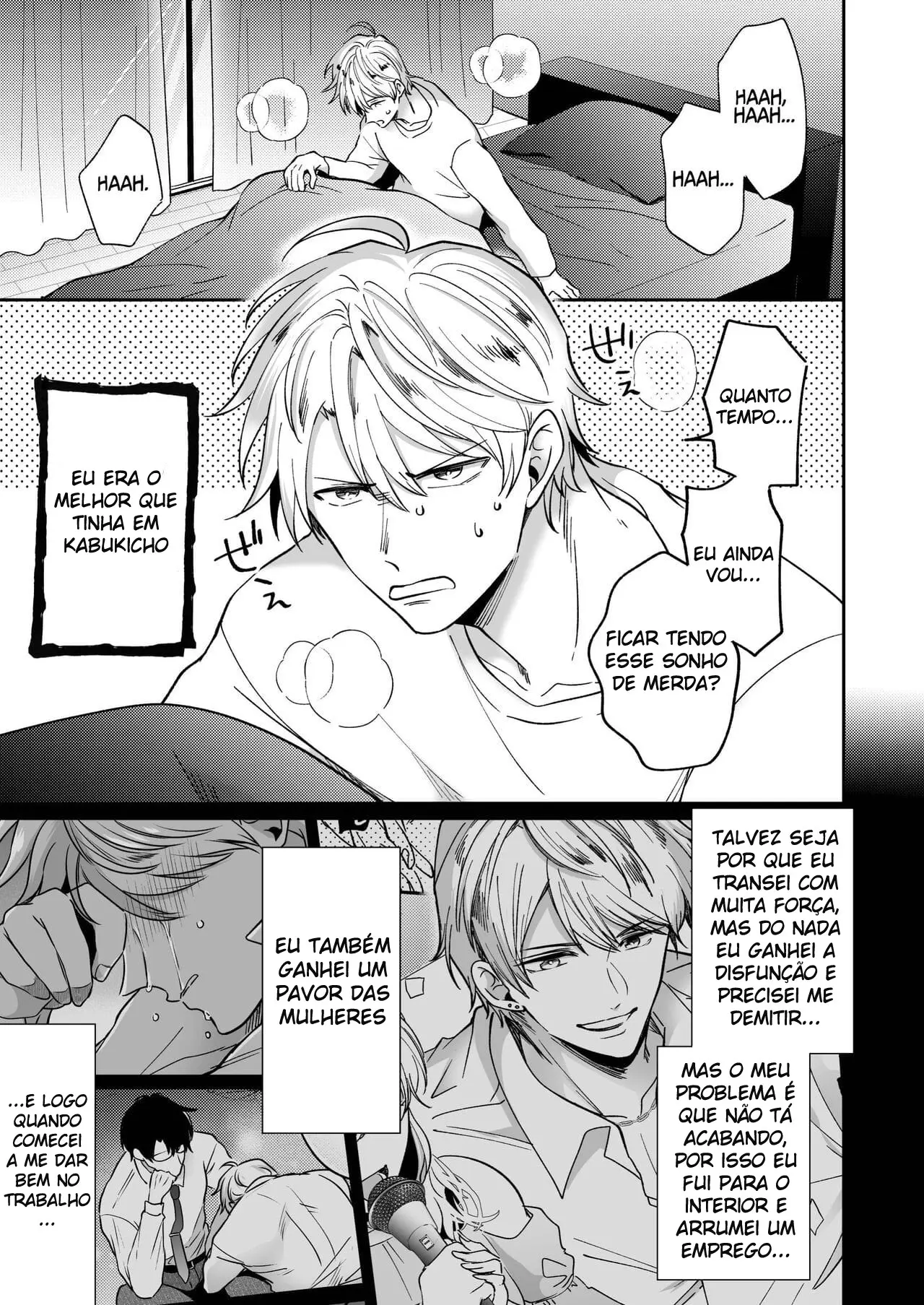 O PlayBoy Ex-Recepcionista Impotente 2 ~ Trancafiado 7 Dias Por Um Pervertido ~ Hentai – Página 7