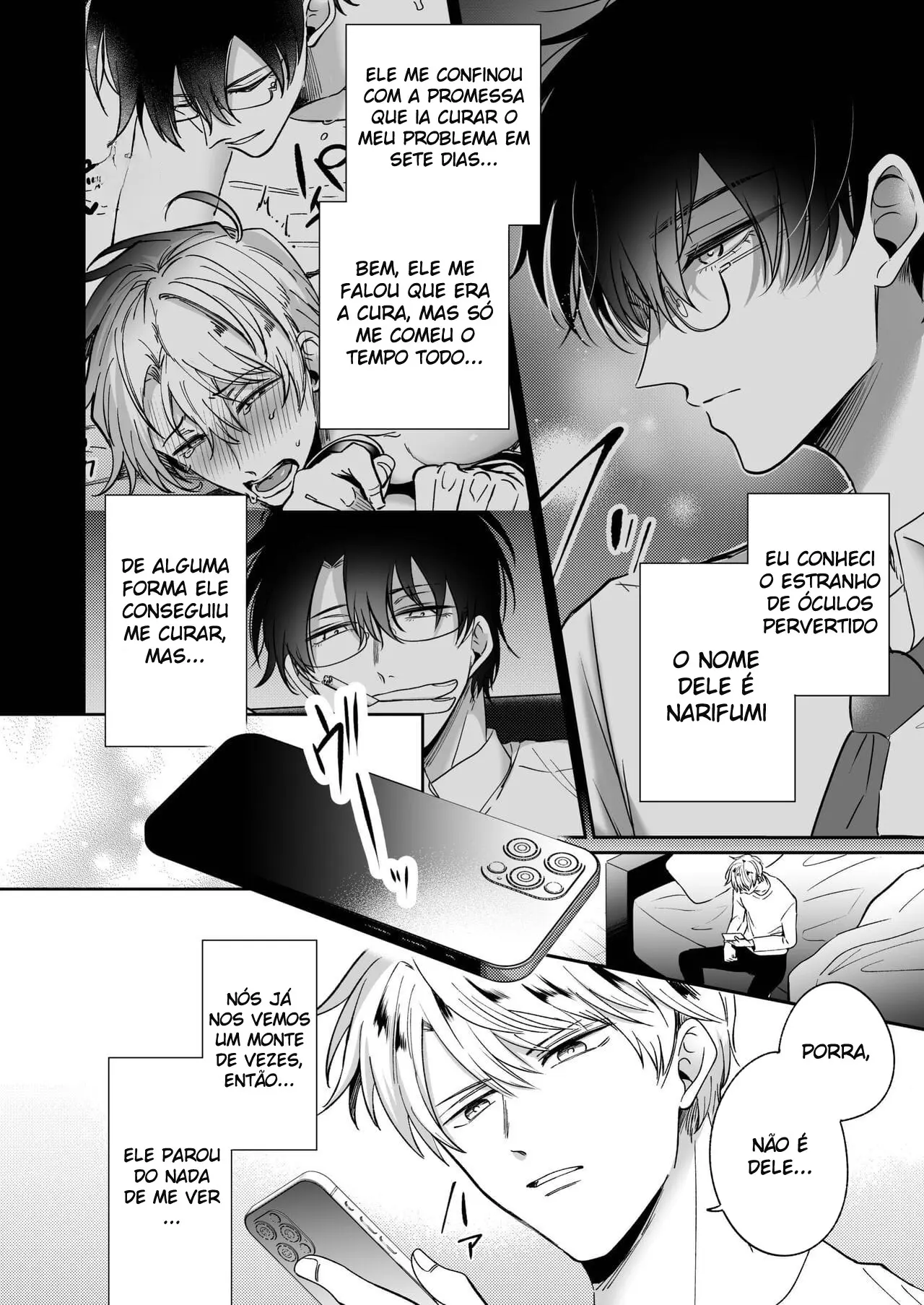 O PlayBoy Ex-Recepcionista Impotente 2 ~ Trancafiado 7 Dias Por Um Pervertido ~ Hentai – Página 8