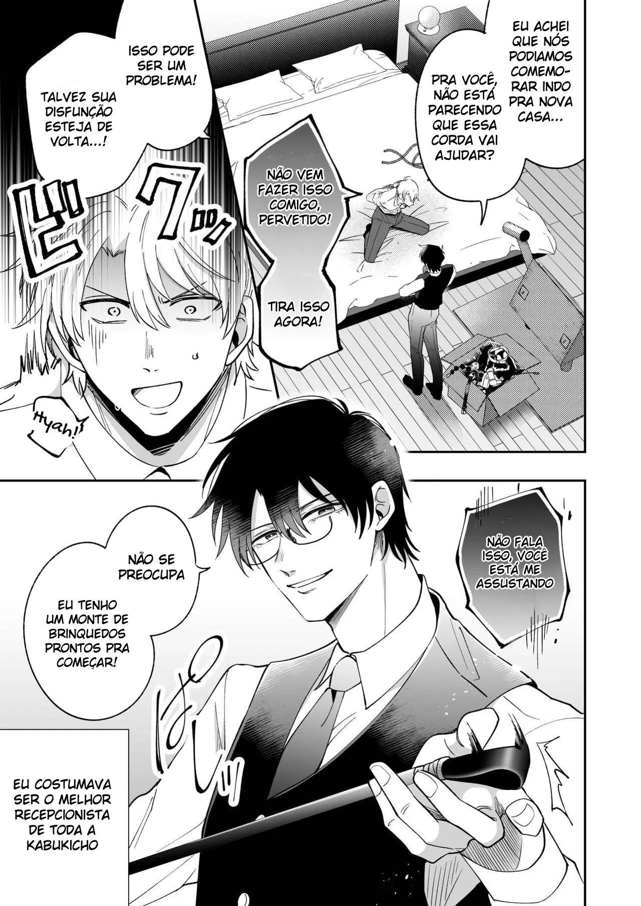 O PlayBoy Ex-Recepcionista Impotente 3 ~ Trancafiado Para Sempre Por Um Pervertido ~ Hentai – Página 7