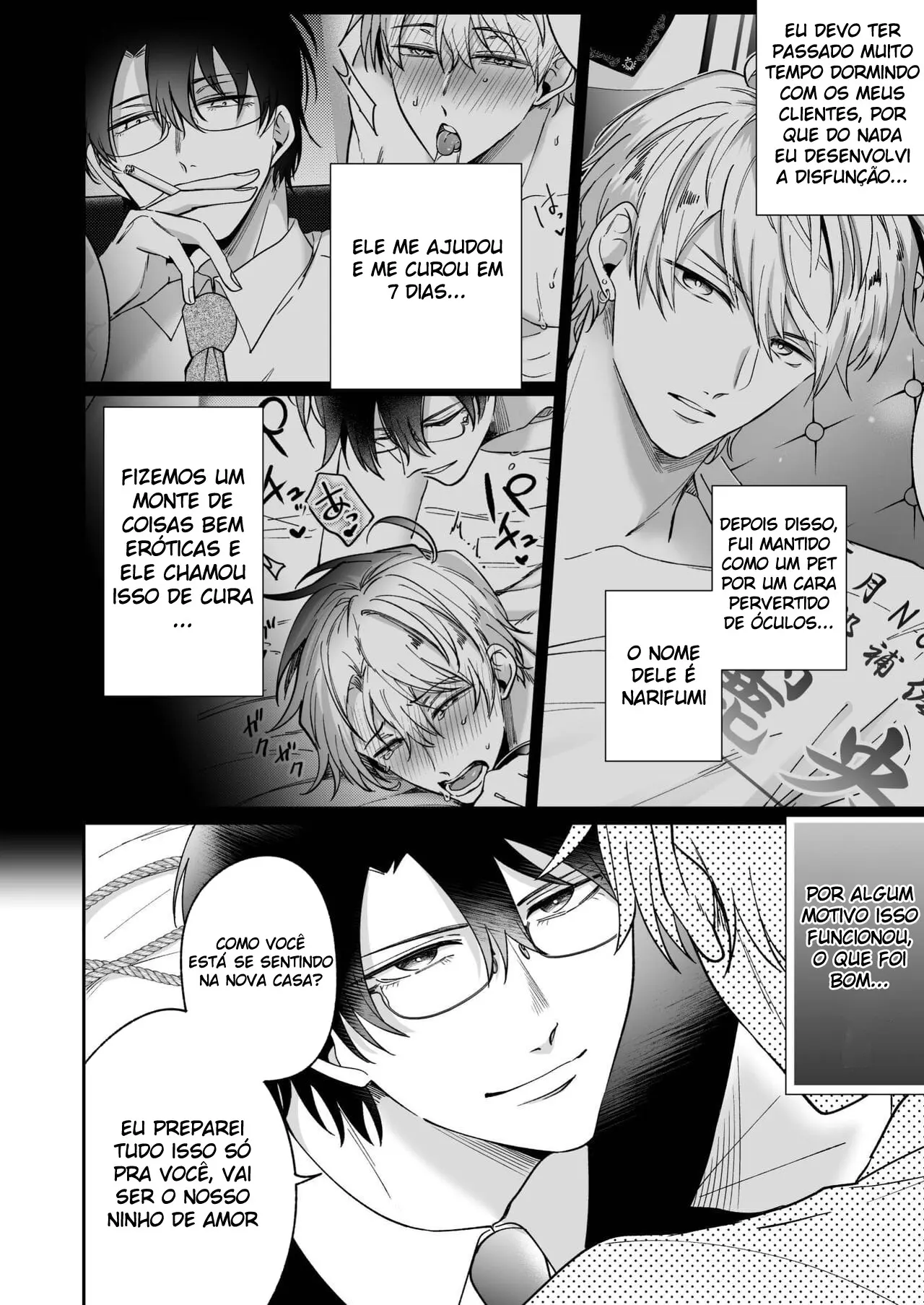 O PlayBoy Ex-Recepcionista Impotente 3 ~ Trancafiado Para Sempre Por Um Pervertido ~ Hentai – Página 8