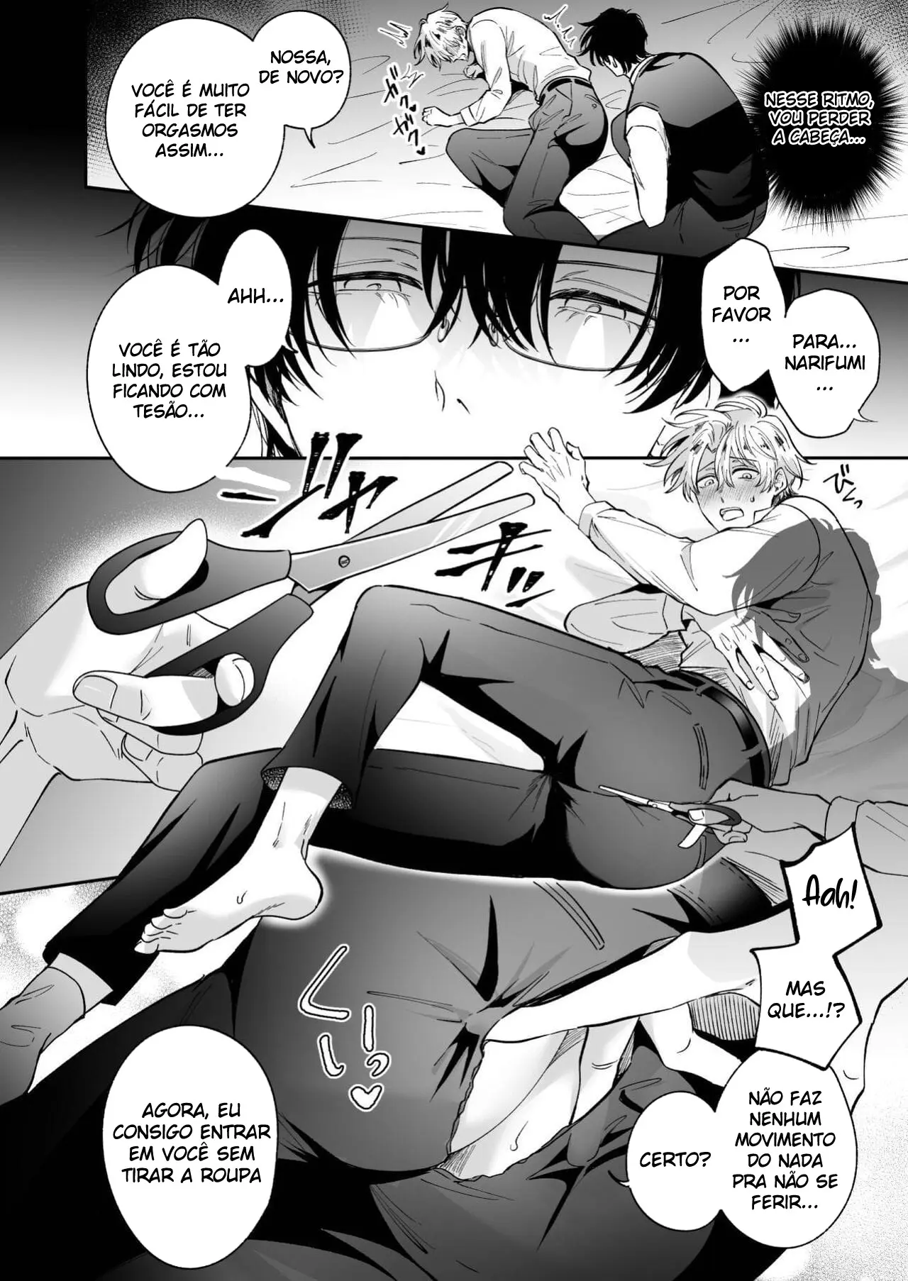 O PlayBoy Ex-Recepcionista Impotente 4 ~ Trancafiado 4 Dias de Folga Com Um Pervertido ~ Hentai – Página 31