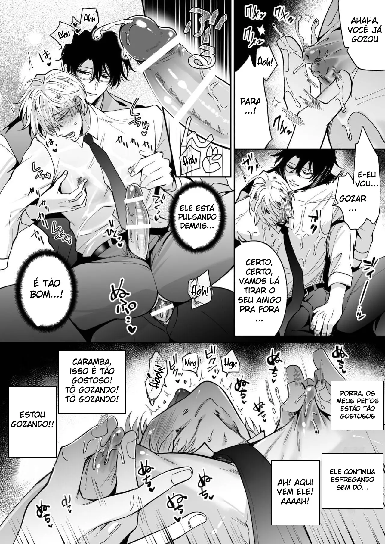 O PlayBoy Ex-Recepcionista Impotente 4 ~ Trancafiado 4 Dias de Folga Com Um Pervertido ~ Hentai – Página 35