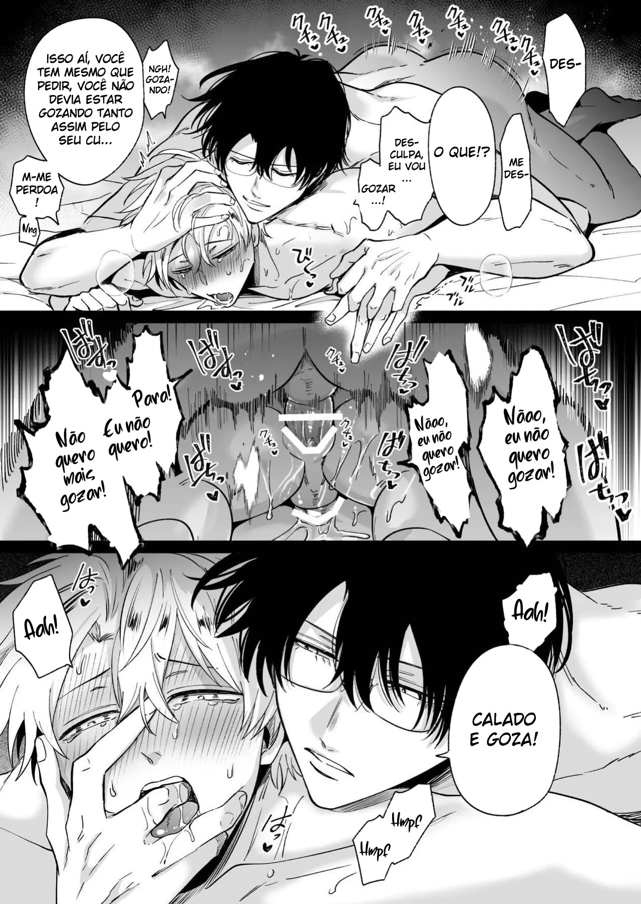 O PlayBoy Ex-Recepcionista Impotente 4 ~ Trancafiado 4 Dias de Folga Com Um Pervertido ~ Hentai – Página 48