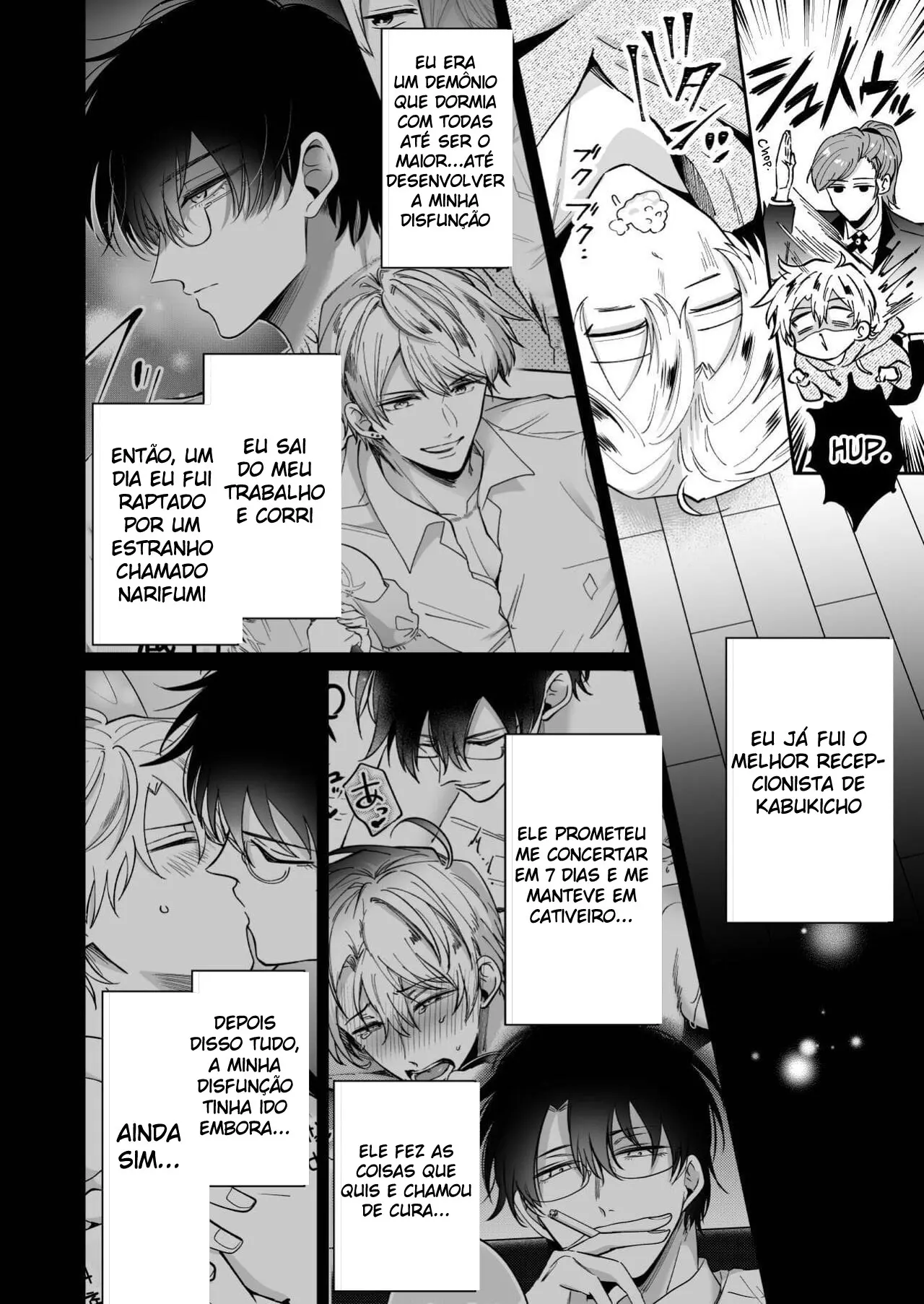 O PlayBoy Ex-Recepcionista Impotente 4 ~ Trancafiado 4 Dias de Folga Com Um Pervertido ~ Hentai – Página 7