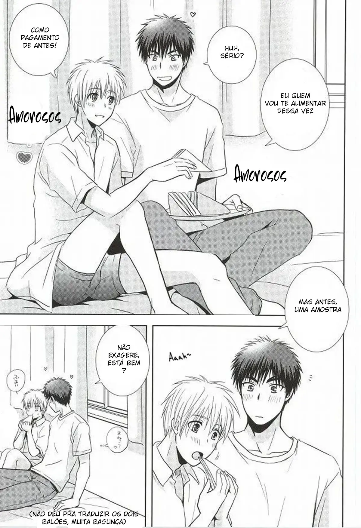 O Ponto Safado de Kagami-kun Hentai – Página 3