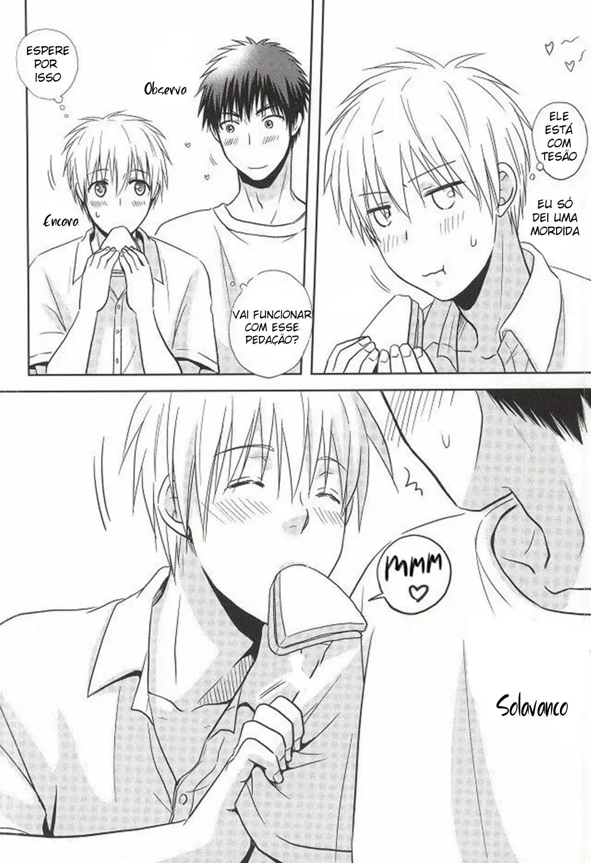 O Ponto Safado de Kagami-kun Hentai – Página 4