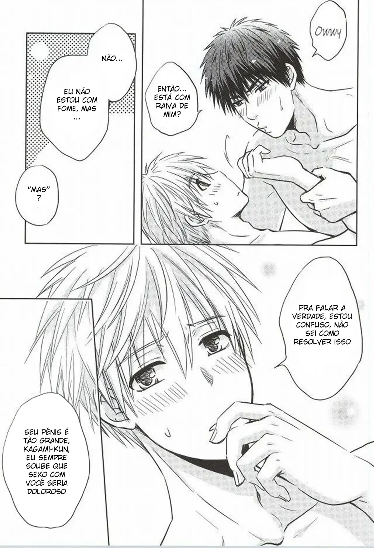 O Ponto Safado de Kagami-kun Hentai – Página 49