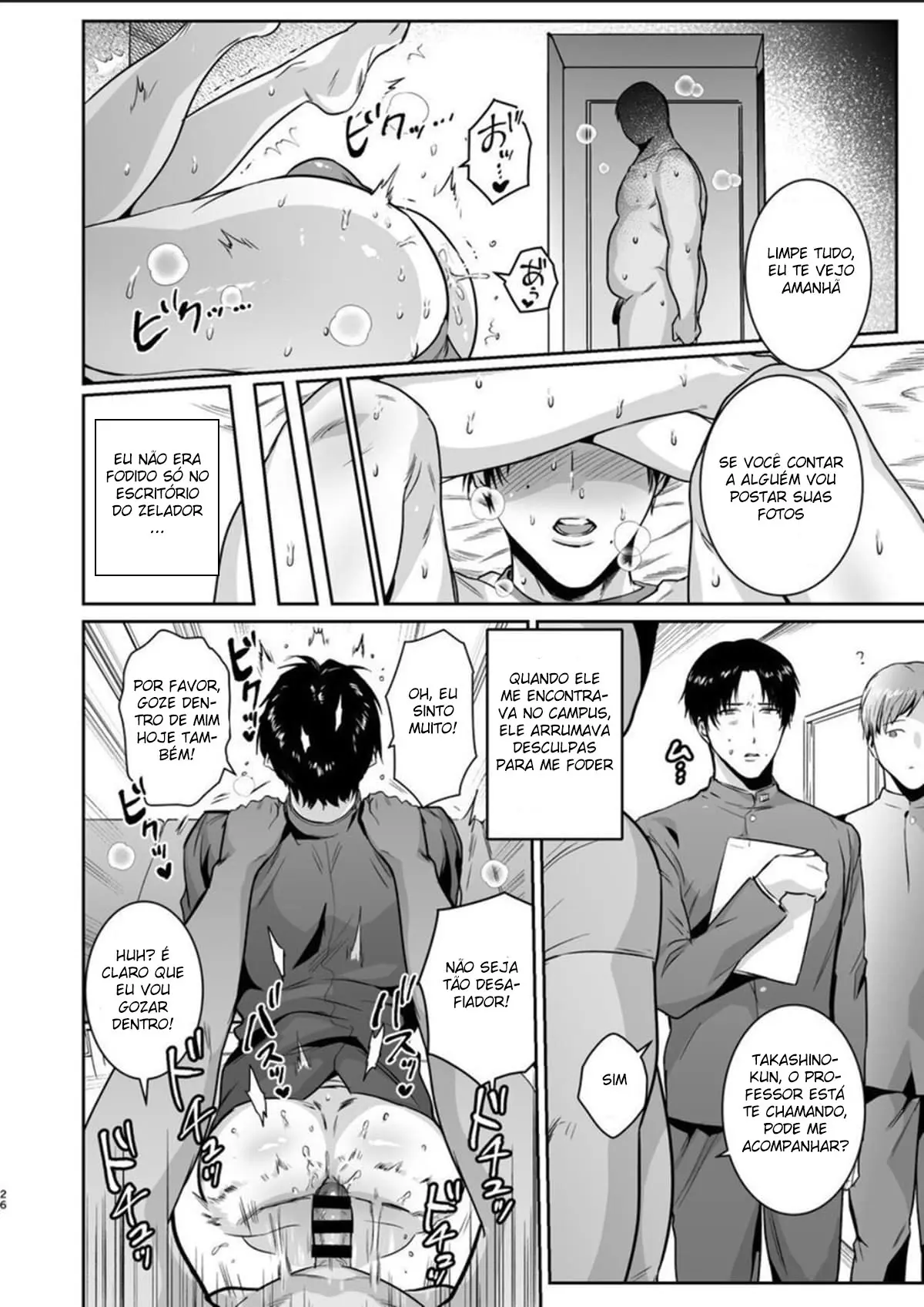 O Presidente É Masoquista, Mas Não Admite Isso Hentai – Página 25