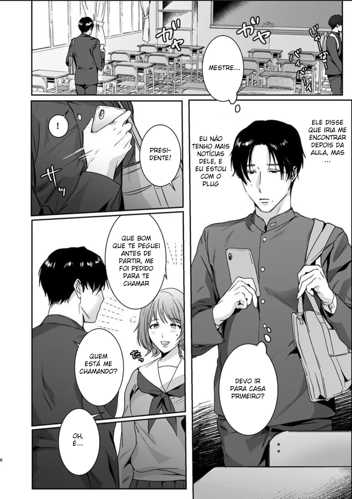 O Presidente É Masoquista, Mas Não Admite Isso Hentai – Página 6