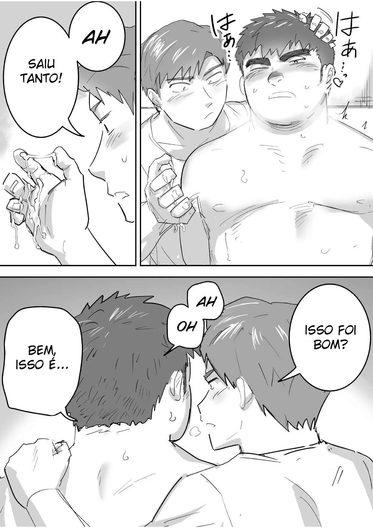 O Primeiro Sexo de um Garoto Virgem, Gordinho e Ingênuo Hentai – Página 20