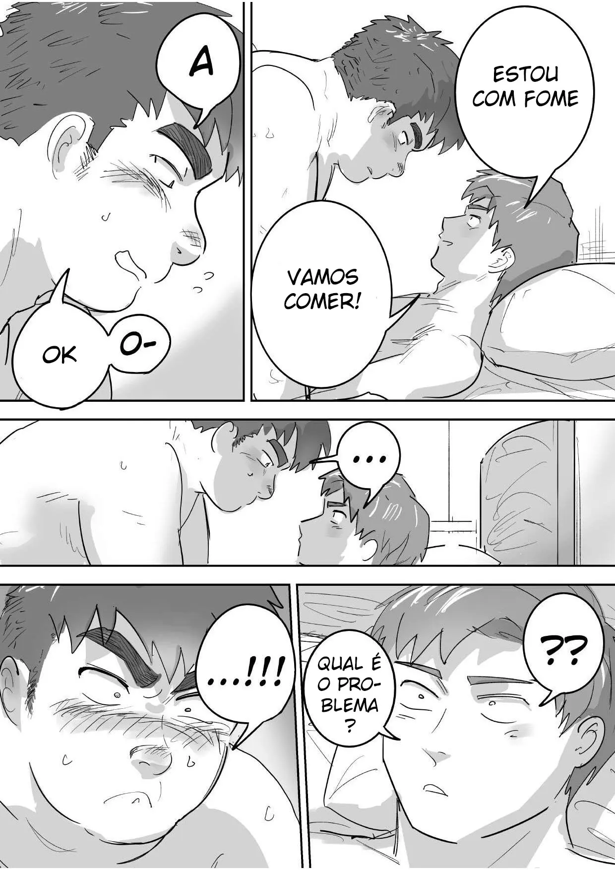 O Primeiro Sexo de um Garoto Virgem, Gordinho e Ingênuo Hentai – Página 40