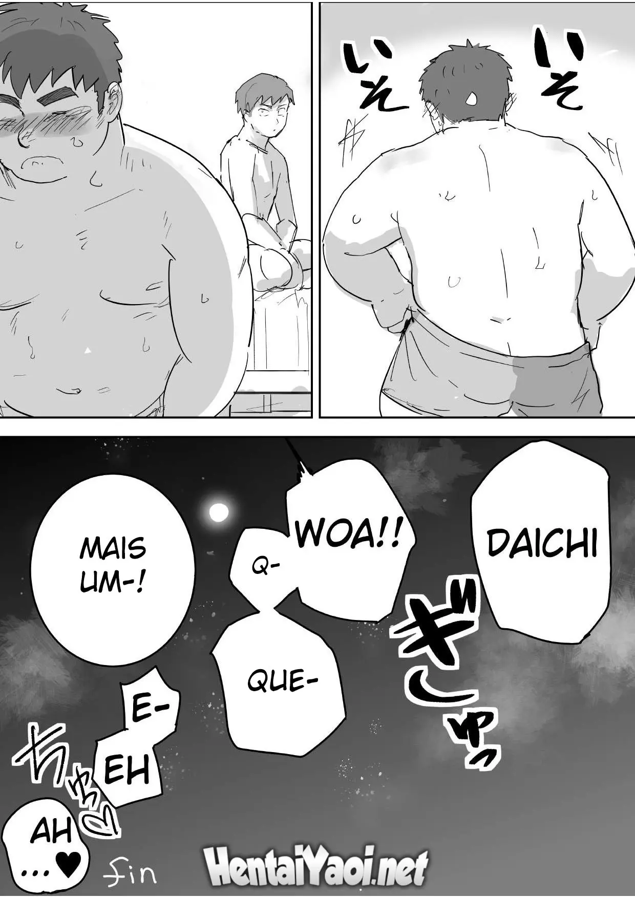 O Primeiro Sexo de um Garoto Virgem, Gordinho e Ingênuo Hentai – Página 42