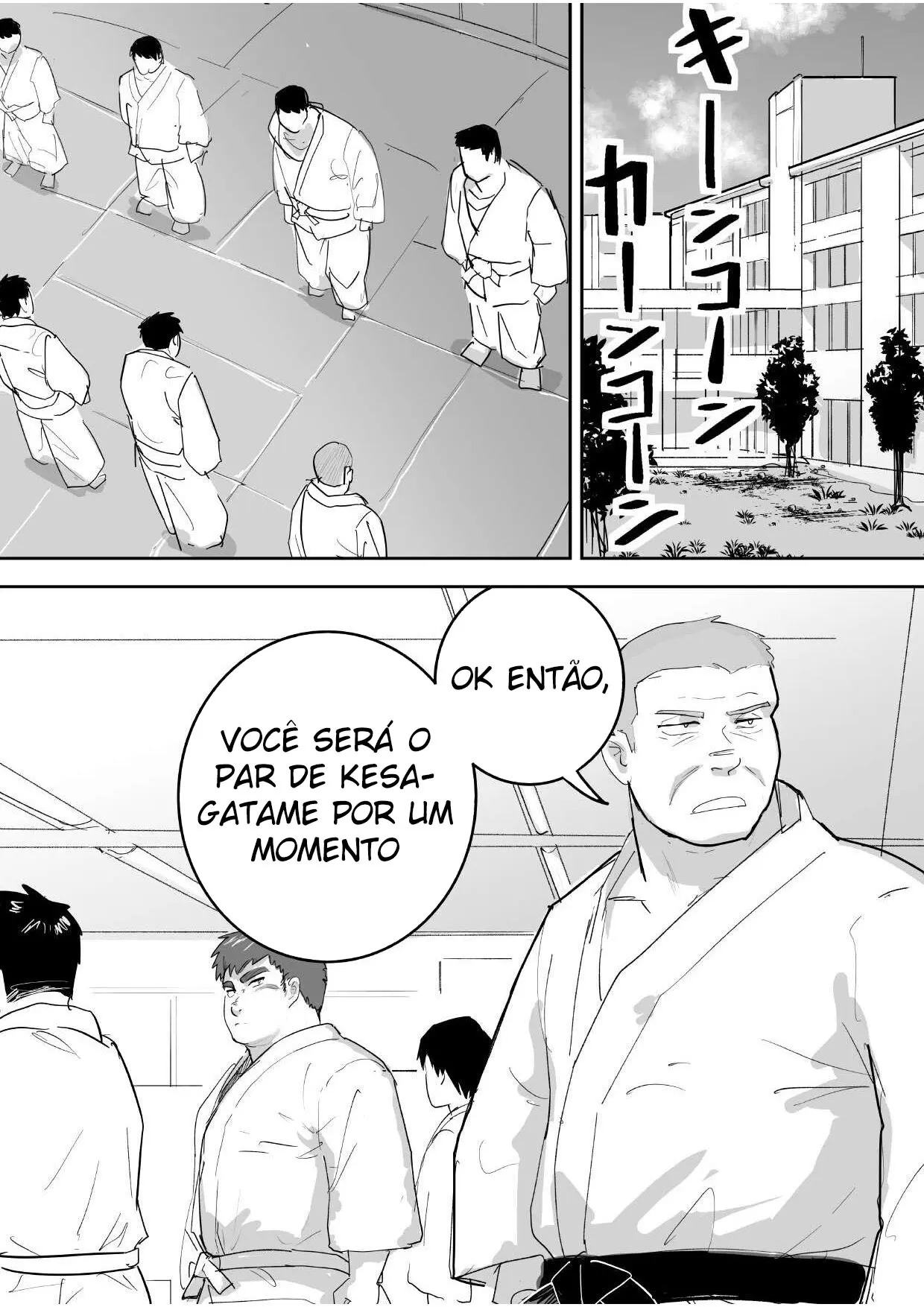 O Primeiro Sexo de um Garoto Virgem, Gordinho e Ingênuo Hentai – Página 7