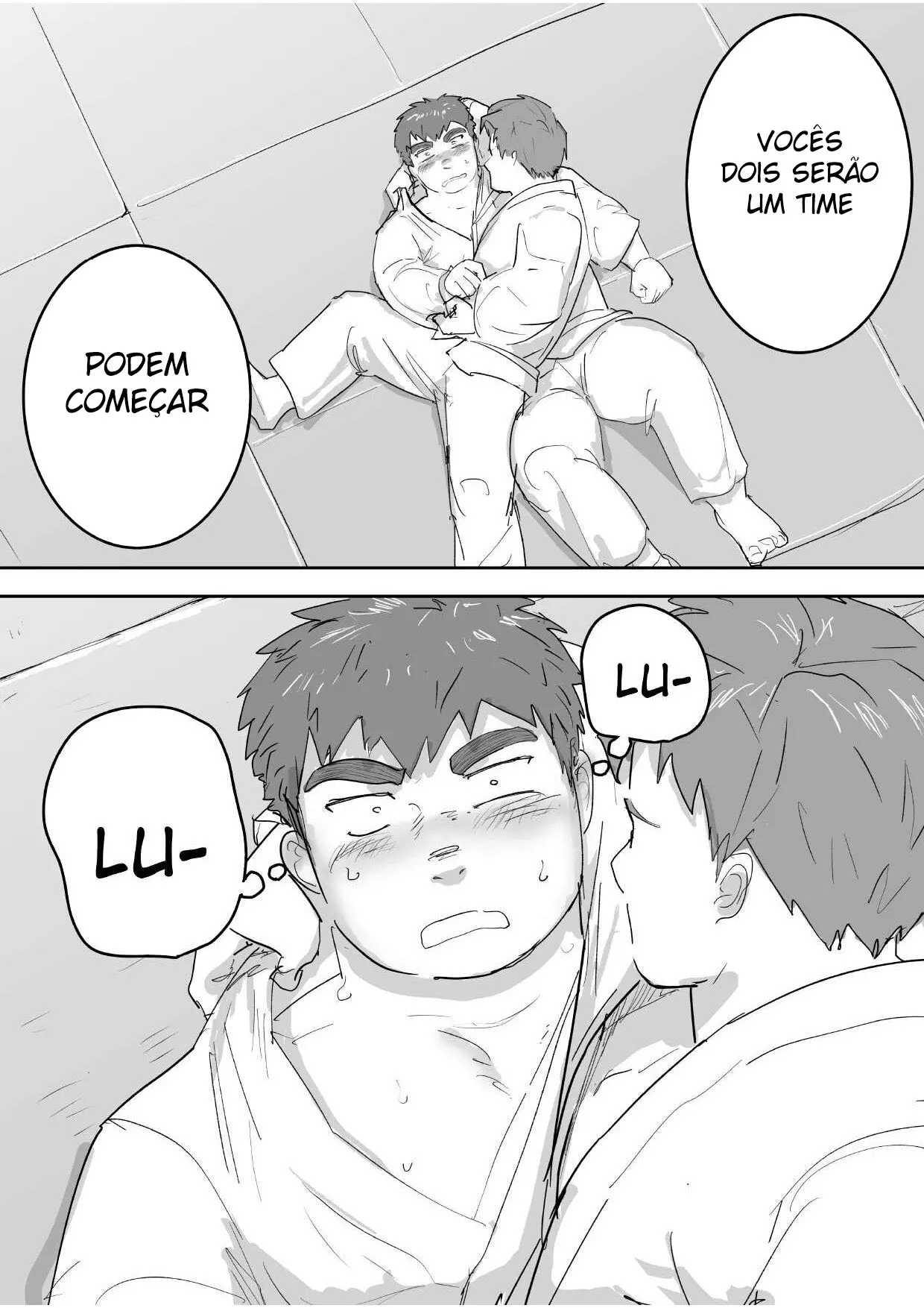 O Primeiro Sexo de um Garoto Virgem, Gordinho e Ingênuo Hentai – Página 9