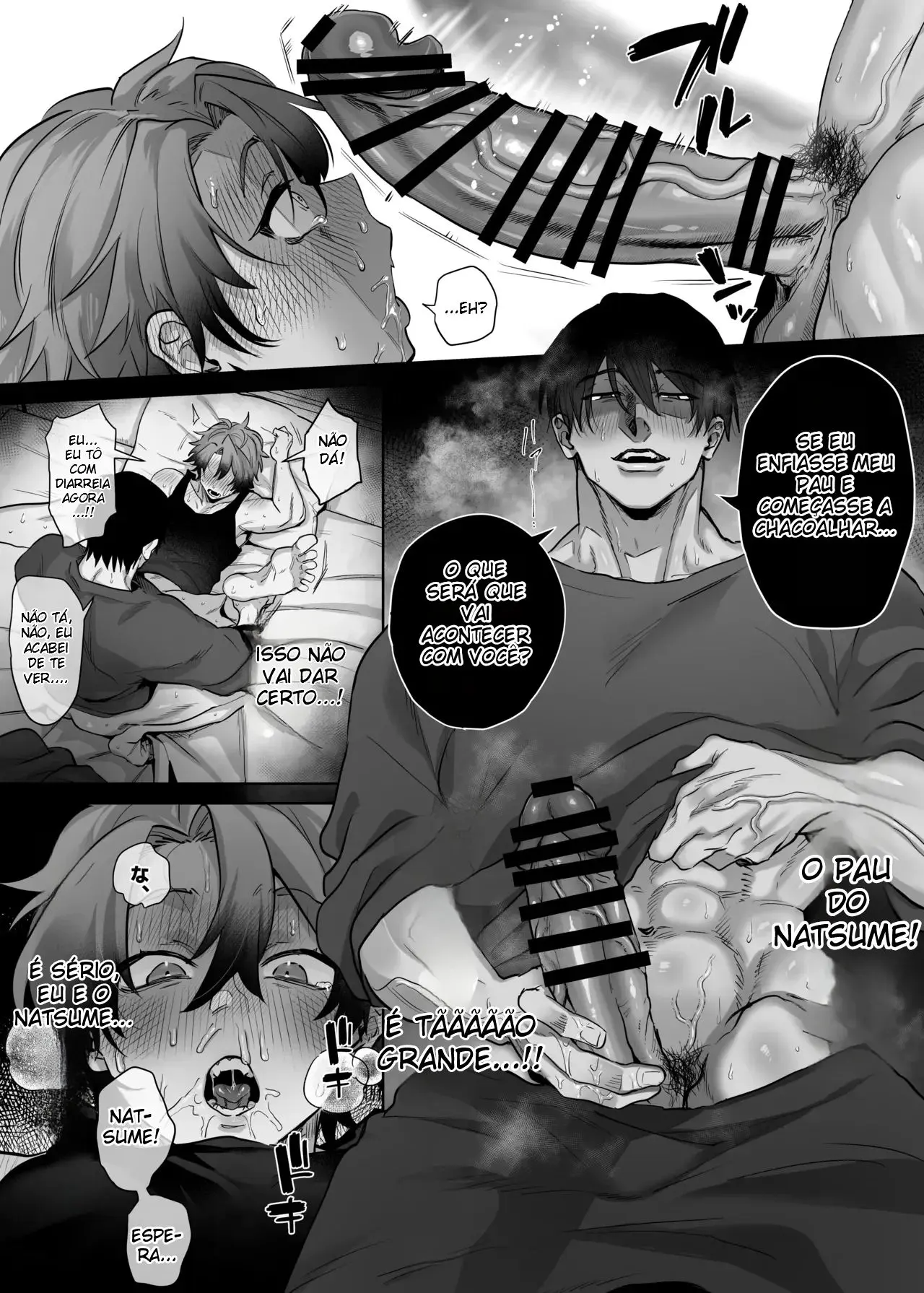 O Quarto Onde Vocês Morrem Se Não Fizerem Um Ao Outro Gozar Hentai – Página 10