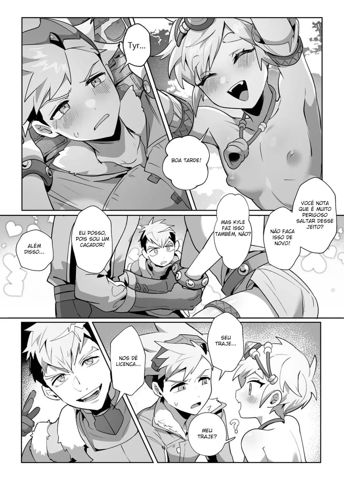 O Que Fazer, se o Parceiro que Conheci em uma Aventura, se Tornou Muito Erótico!? Hentai – Página 10