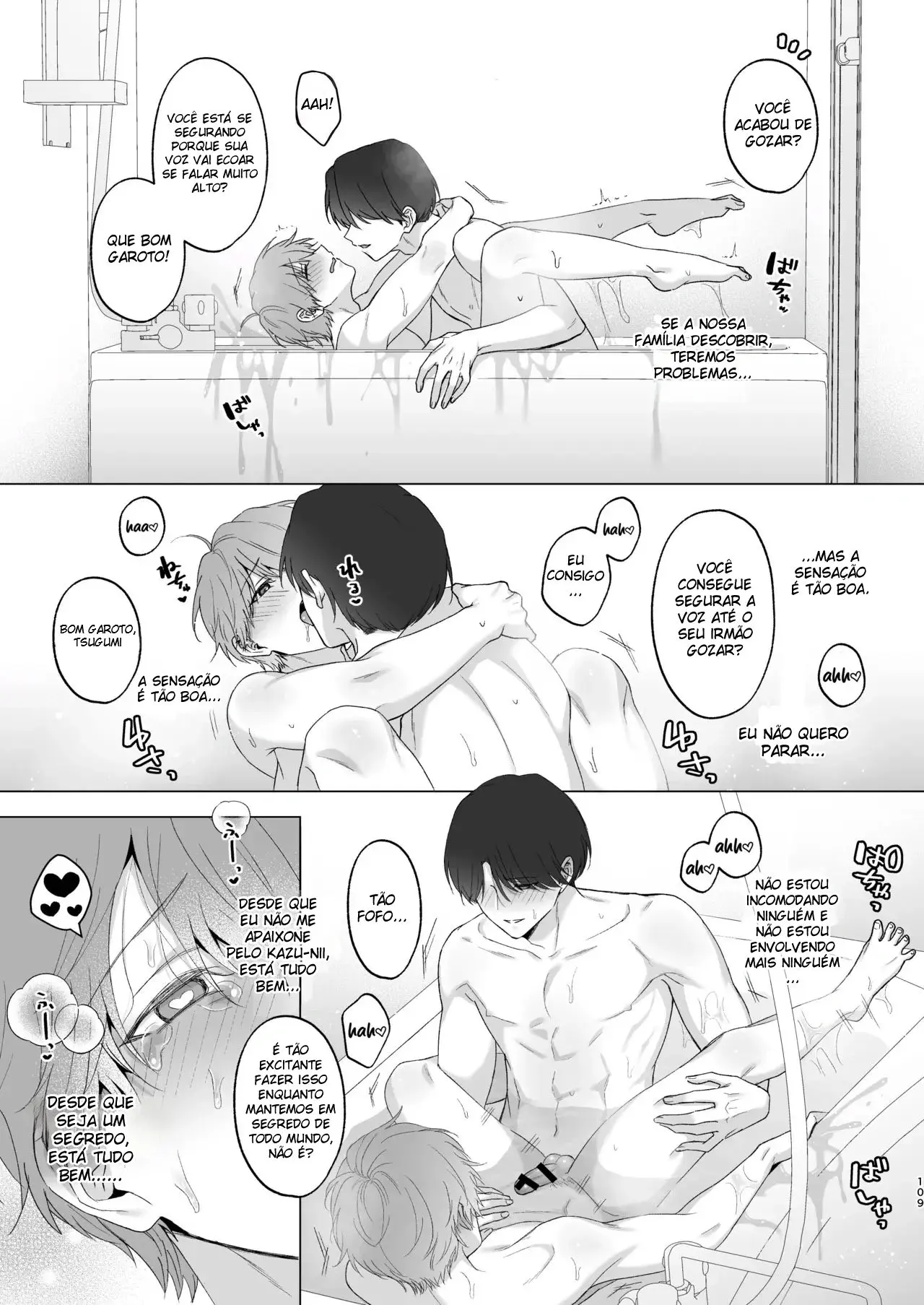 O Relato Sobre Ter Sofrido Uma Desilusão Amorosa e Ter Sido Confortado por Meu Irmão Hentai – Página 108 O Relato Sobre Ter Sofrido Uma Desilusão Amorosa e Ter Sido Confortado por Meu Irmão Hentai – Página 108