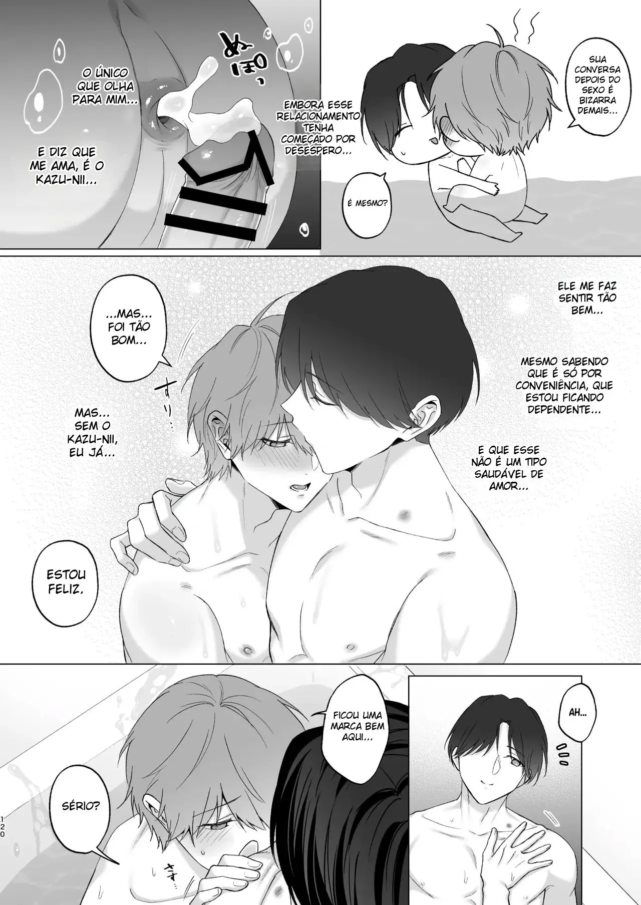 O Relato Sobre Ter Sofrido Uma Desilusão Amorosa e Ter Sido Confortado por Meu Irmão Hentai – Página 119 O Relato Sobre Ter Sofrido Uma Desilusão Amorosa e Ter Sido Confortado por Meu Irmão Hentai – Página 119