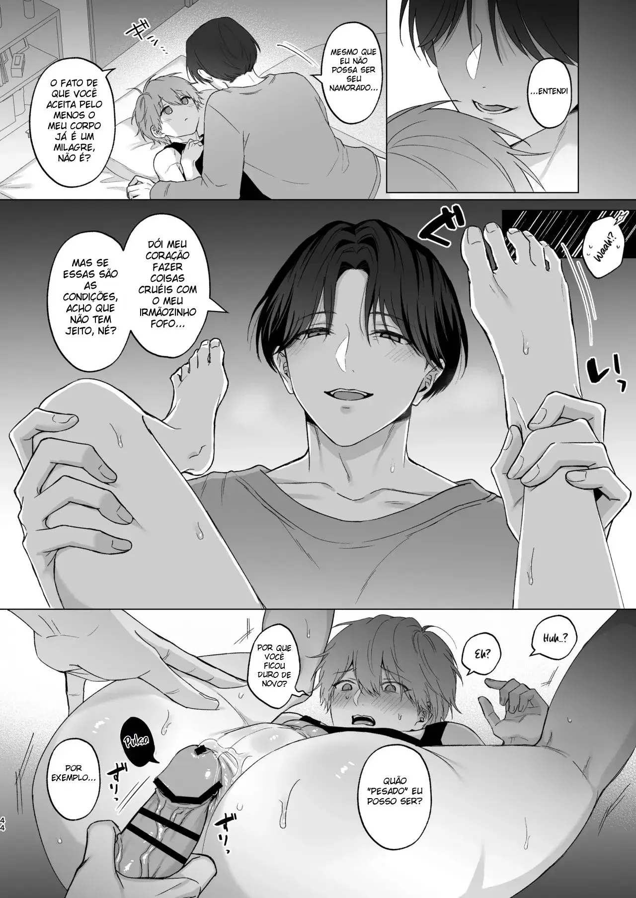 O Relato Sobre Ter Sofrido Uma Desilusão Amorosa e Ter Sido Confortado por Meu Irmão Hentai – Página 43 O Relato Sobre Ter Sofrido Uma Desilusão Amorosa e Ter Sido Confortado por Meu Irmão Hentai – Página 43