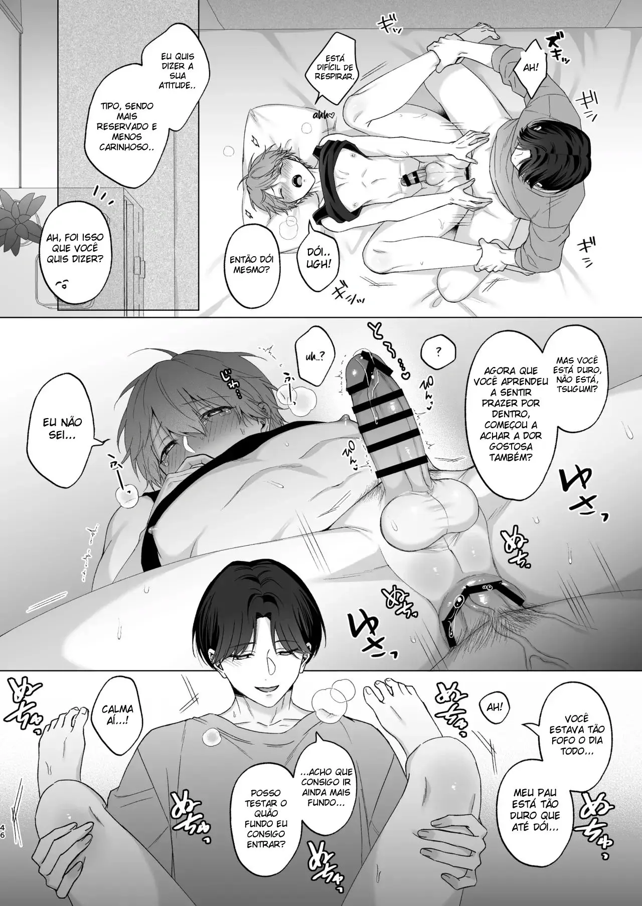 O Relato Sobre Ter Sofrido Uma Desilusão Amorosa e Ter Sido Confortado por Meu Irmão Hentai – Página 45 O Relato Sobre Ter Sofrido Uma Desilusão Amorosa e Ter Sido Confortado por Meu Irmão Hentai – Página 45