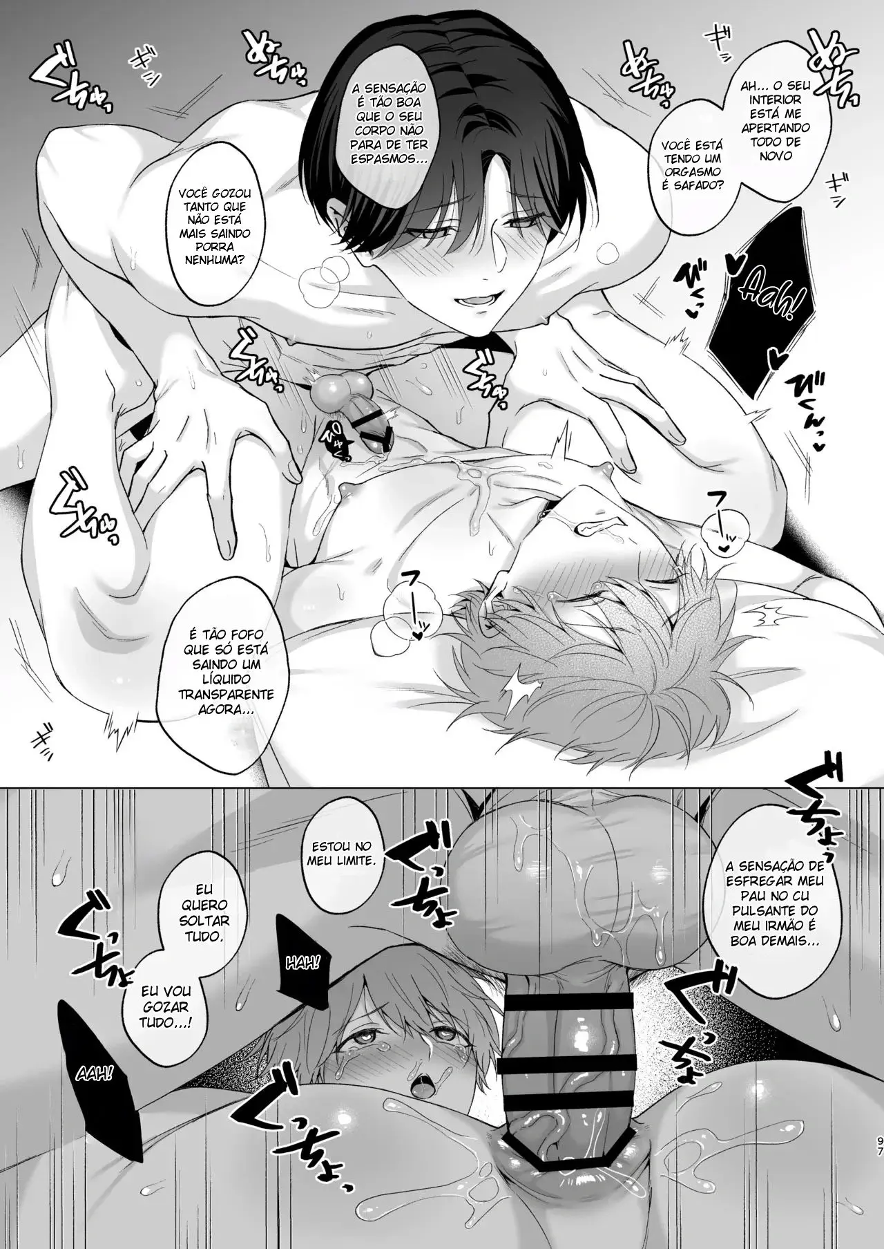O Relato Sobre Ter Sofrido Uma Desilusão Amorosa e Ter Sido Confortado por Meu Irmão Hentai – Página 96 O Relato Sobre Ter Sofrido Uma Desilusão Amorosa e Ter Sido Confortado por Meu Irmão Hentai – Página 96