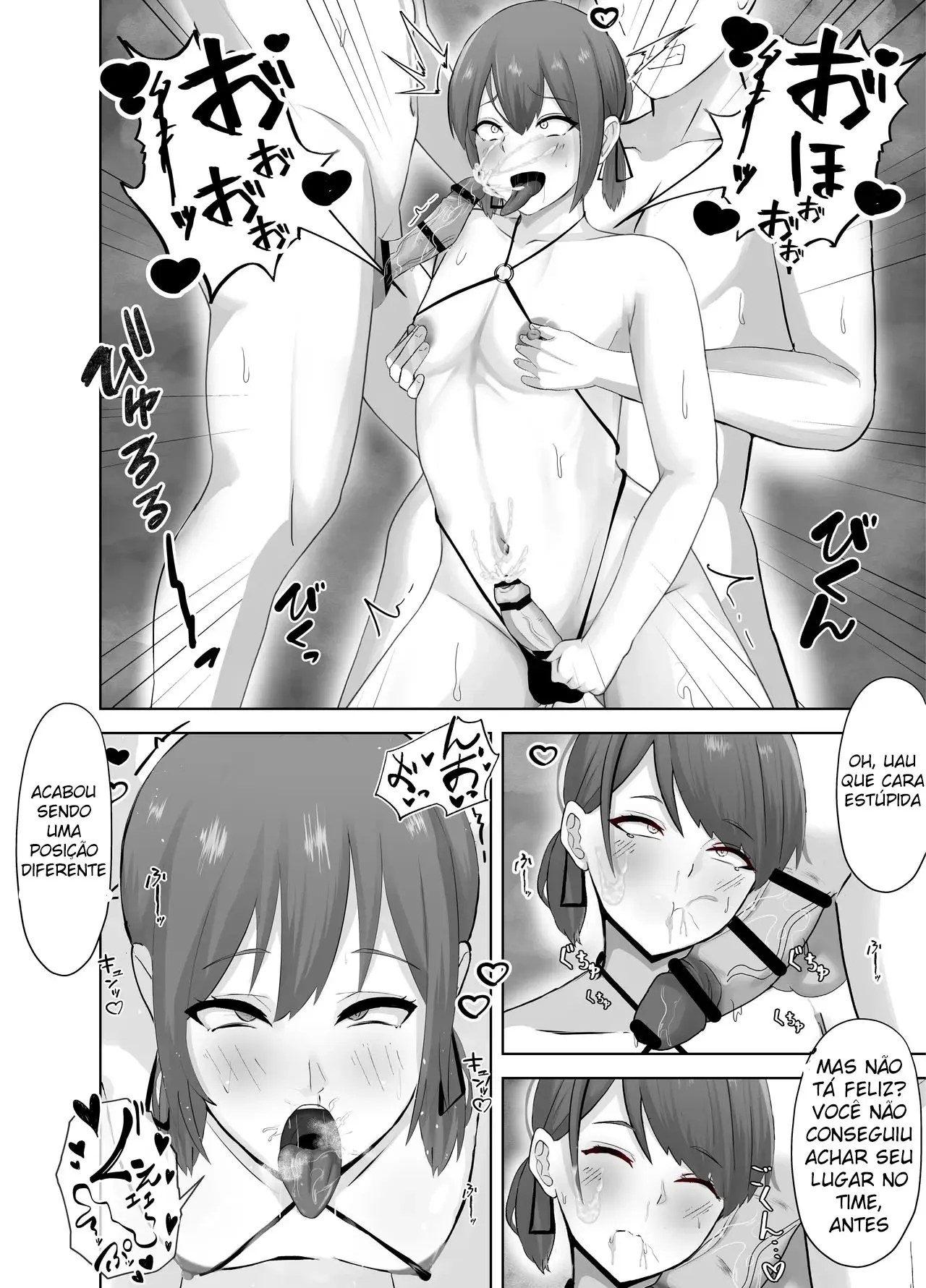 O Resultado do Treino Sexual de Um Colega Novato Inexperiente…!? Hentai – Página 33