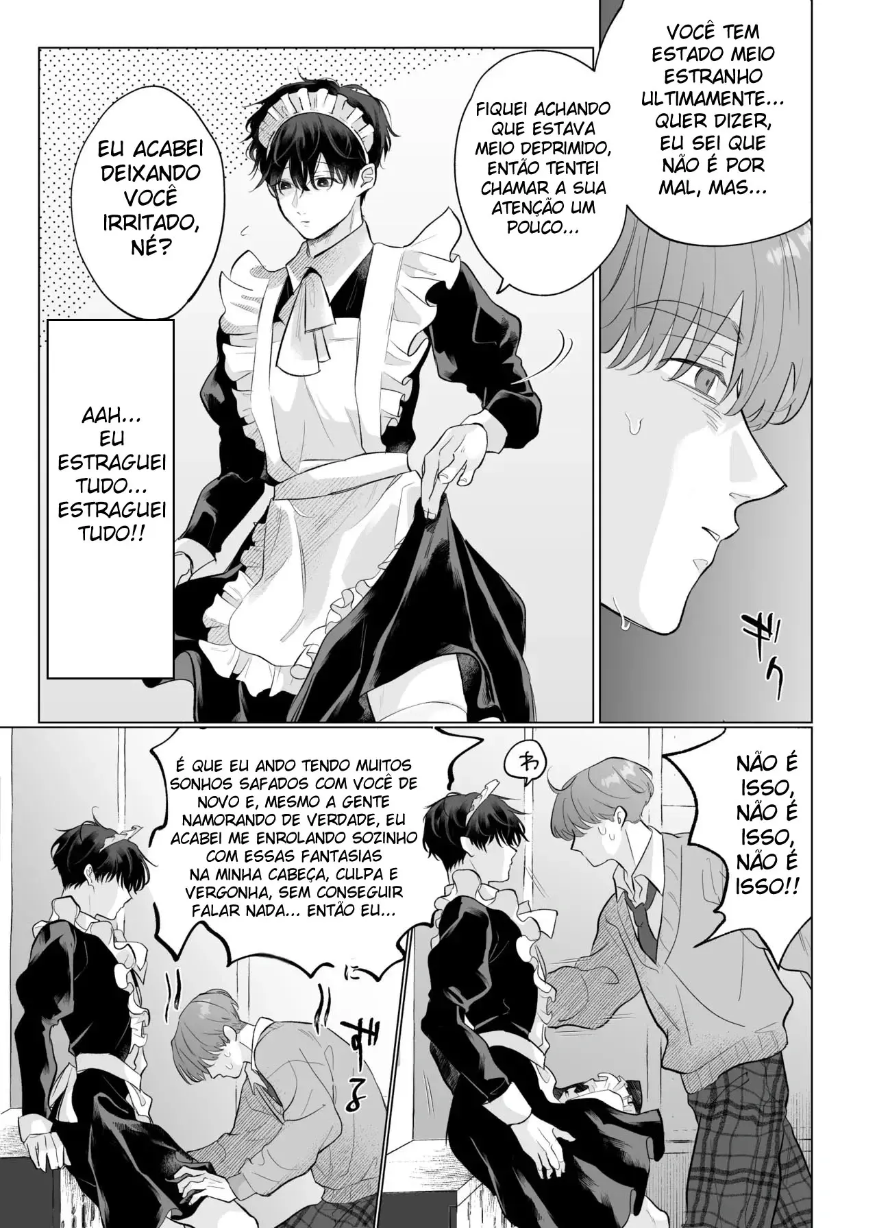 O Senpai Sedutor e Eu Que Sou Hétero 2 Hentai – Página 12